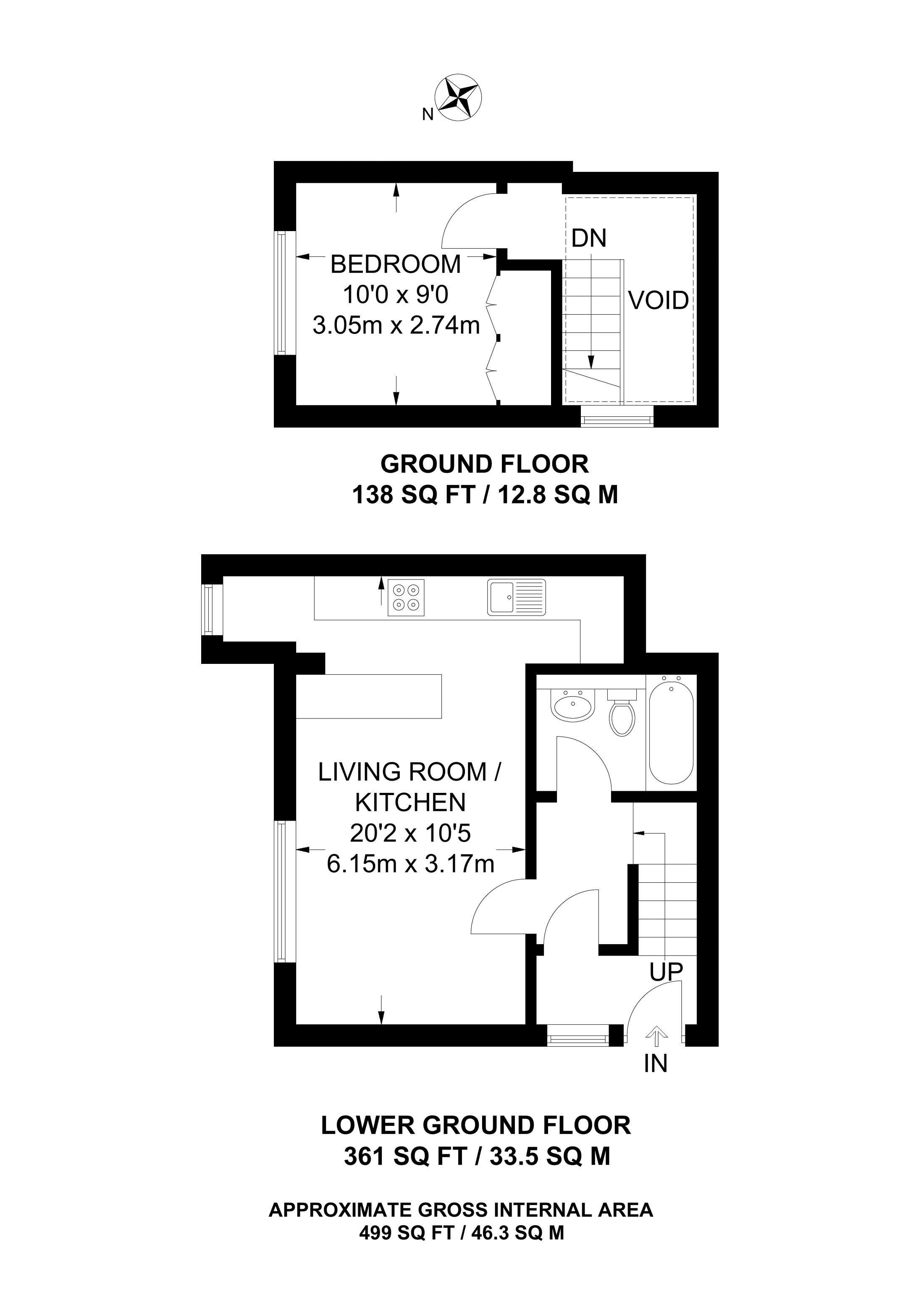 1 Bedrooms Flat to rent in Chatsworth Road, Kilburn NW2