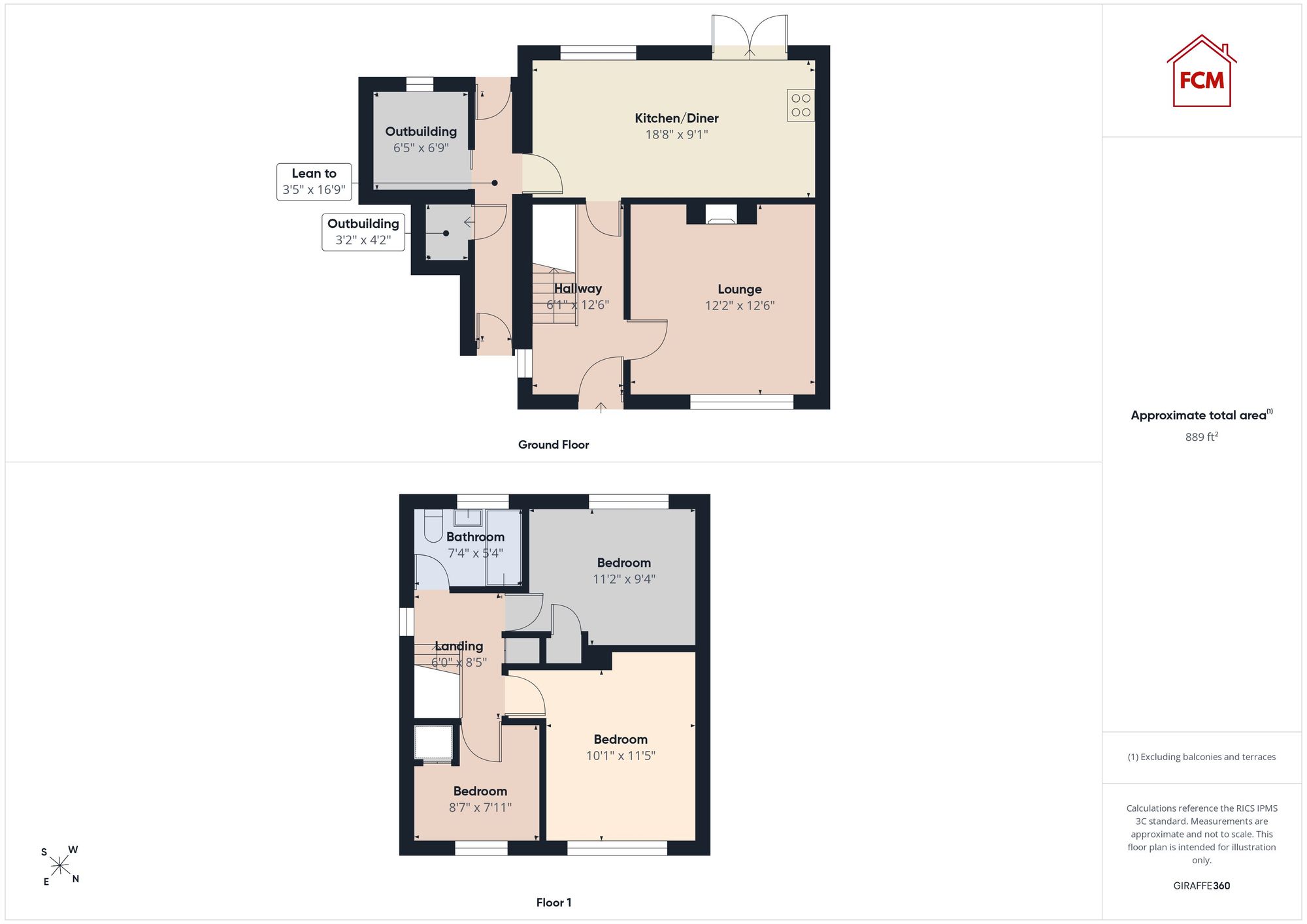 44 Richmond Hill Road, Whitehaven floorplan