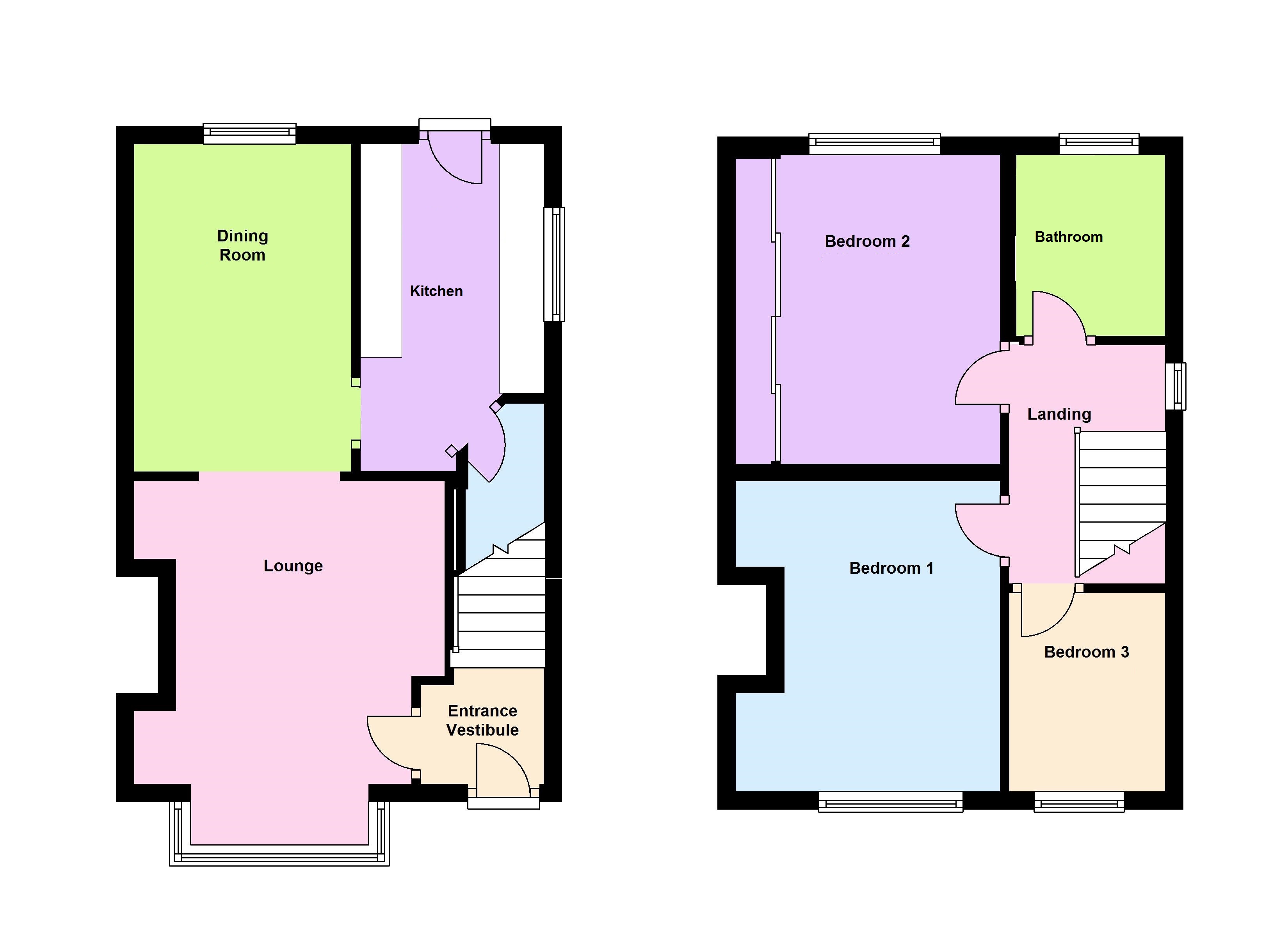 Netherhall Road, Baildon, Shipley, West Yorkshire BD17, 3 bedroom semi