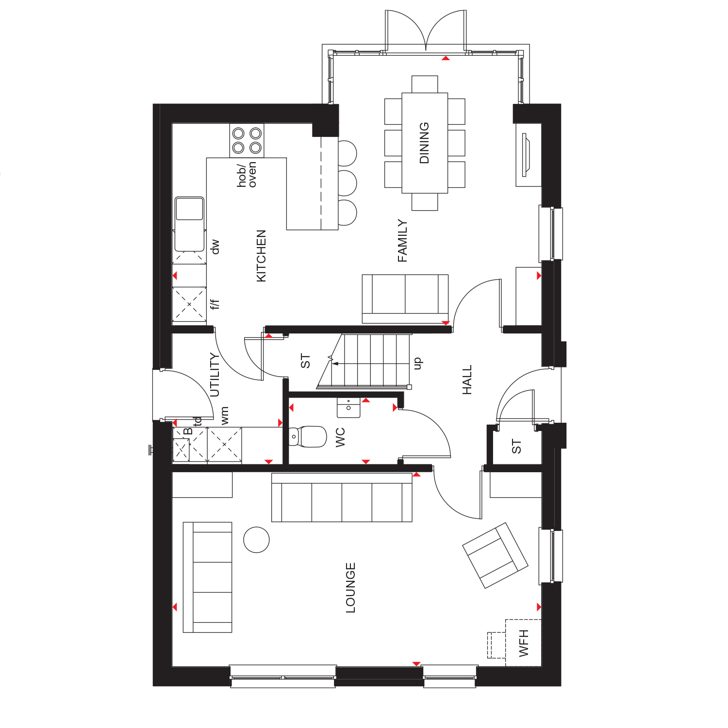 H881249, 6 Meadowview Drive, Dyce, Aberdeen floorplan