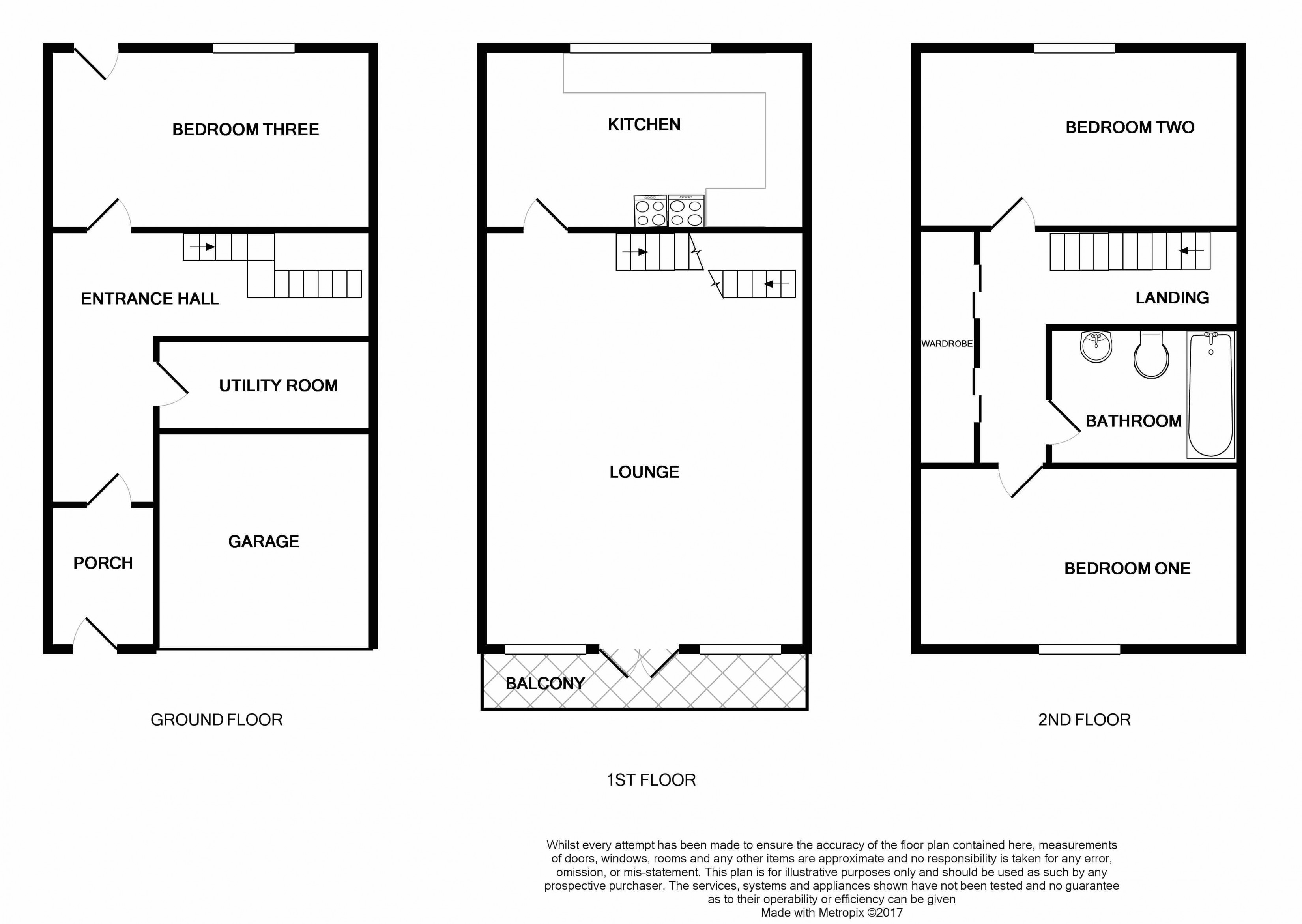 3 Bedrooms  to rent in Knox Road, Clacton-On-Sea CO15