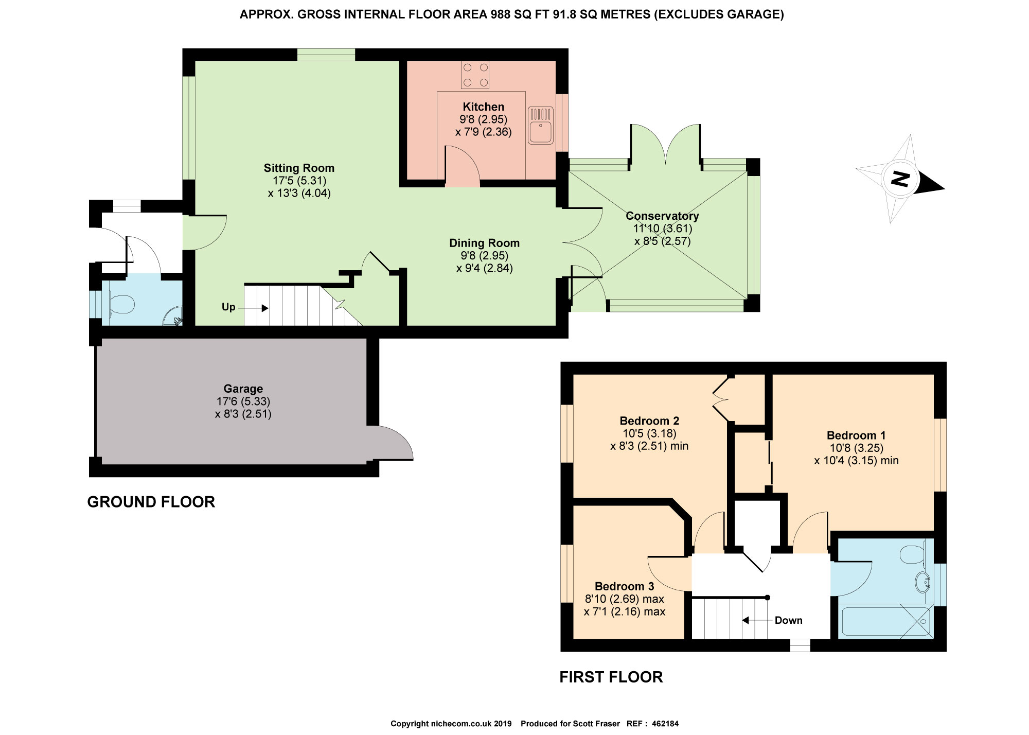 3 Bedrooms Detached house for sale in Ballard Chase, Abingdon, Oxfordshire OX14