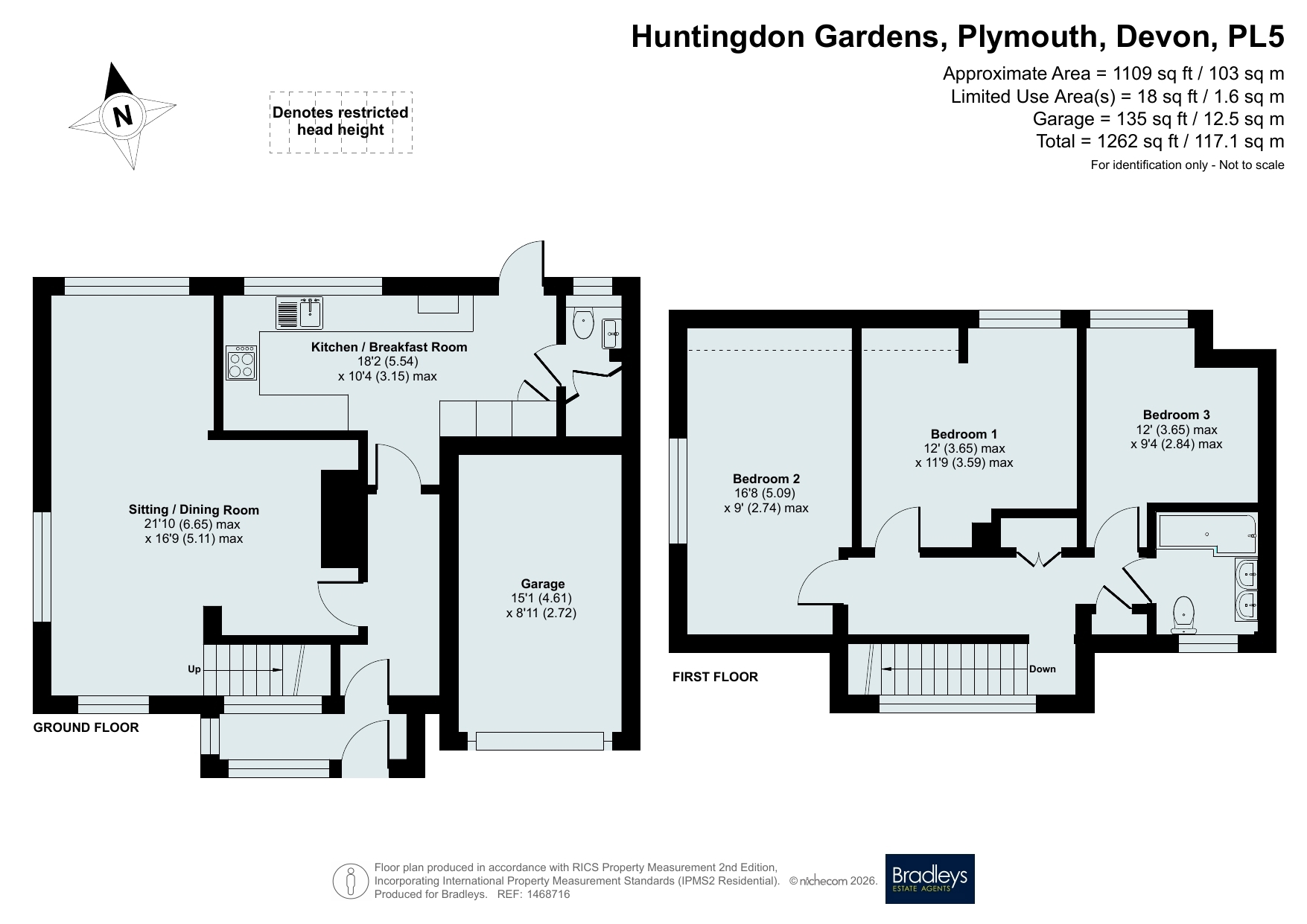 7, Huntingdon Gardens, Devon floorplan