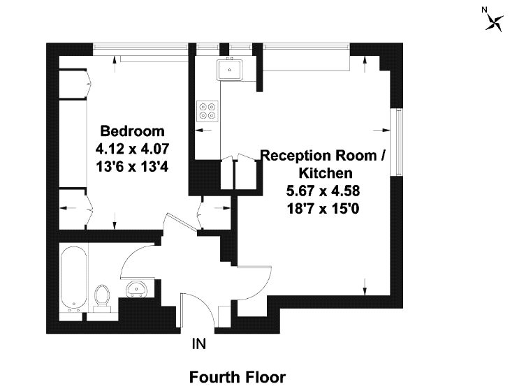 1 Bedrooms Flat to rent in Park Crescent, London W1B