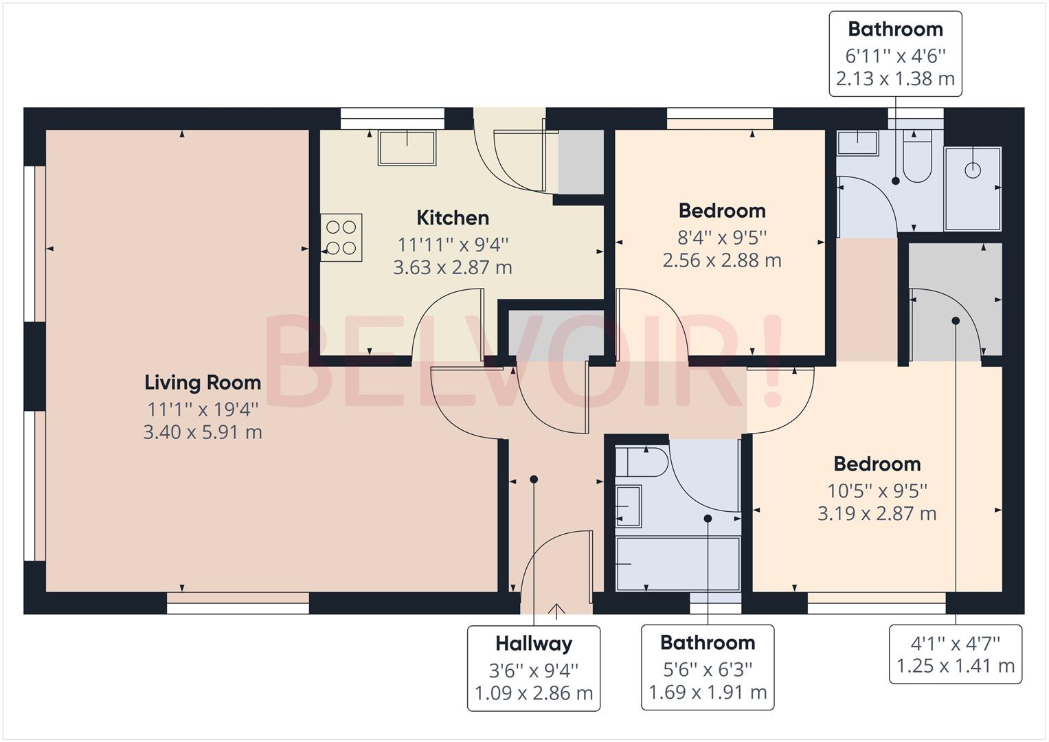 Water End Park, Basingstoke RG24, 2 bedroom mobile/park home for sale