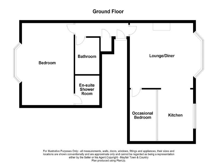 Flat B Rockhampton, 16, Marine Parade, Clevedon floorplan