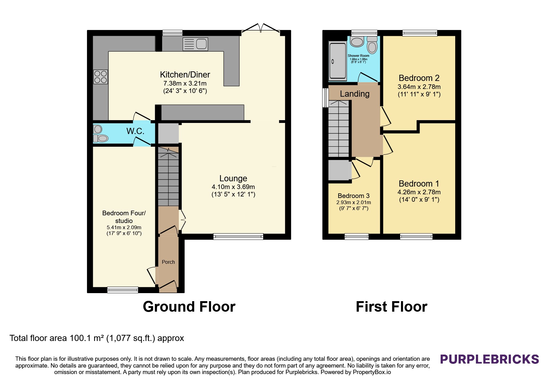38, Grassington Crescent, Liverpool floorplan