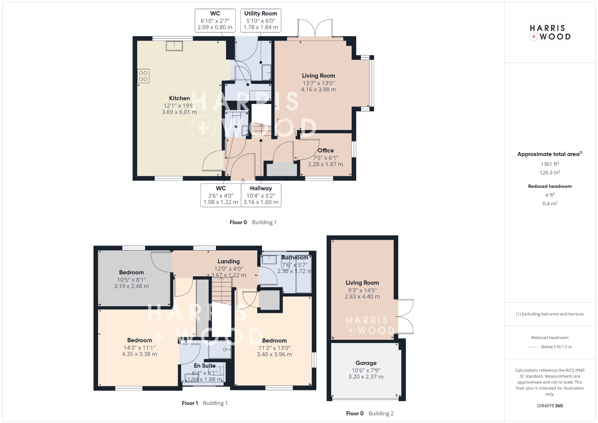 5 Hill Farm Way, Boxted, Essex floorplan