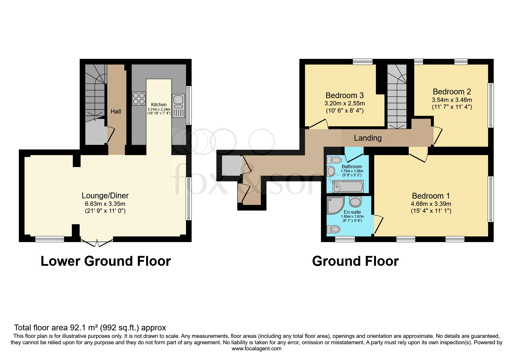 Flat 22, Grand Mansions, 1-3, Silverdale Road, Eastbourne floorplan