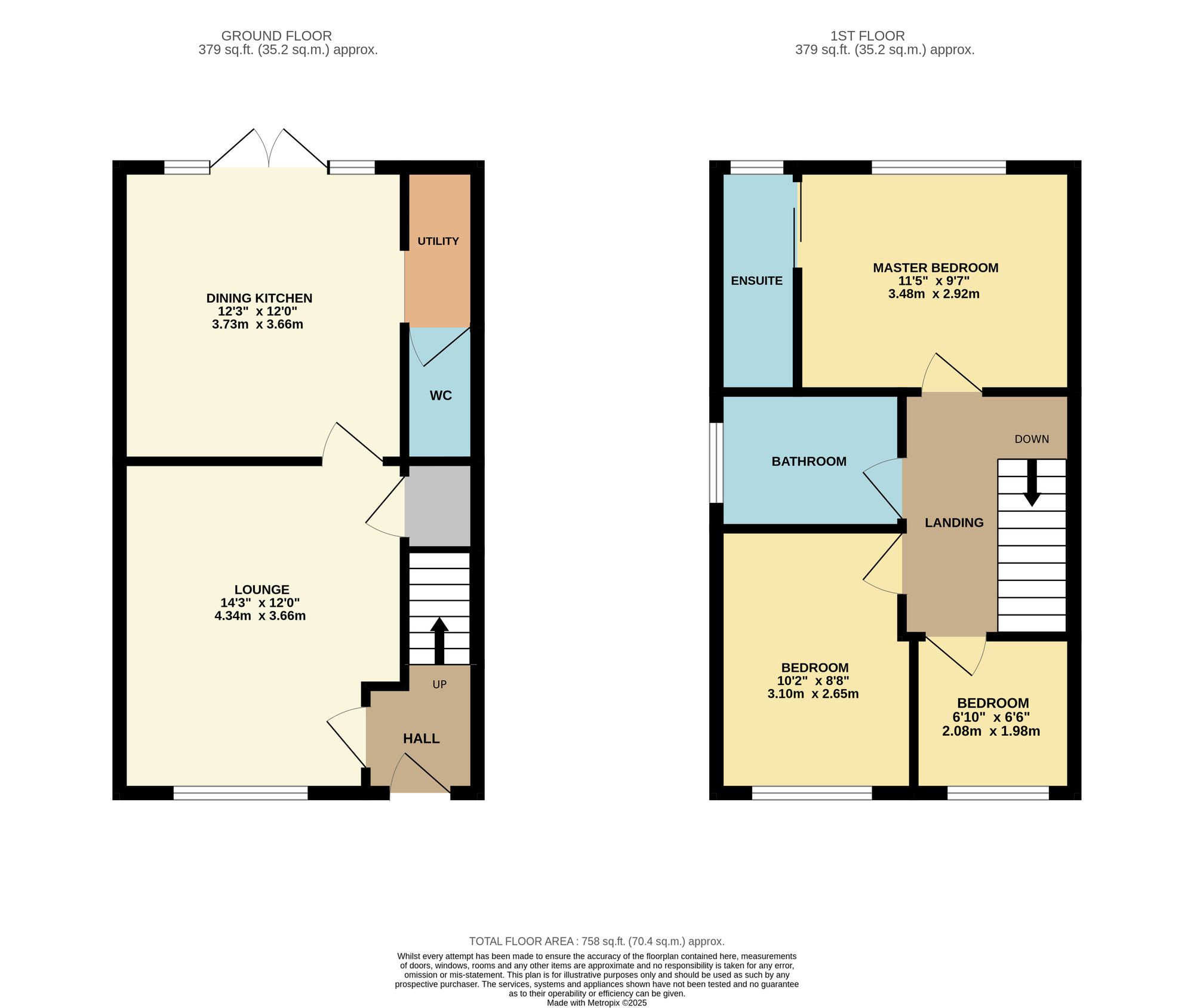 2 Dunmail Close, Manchester floorplan