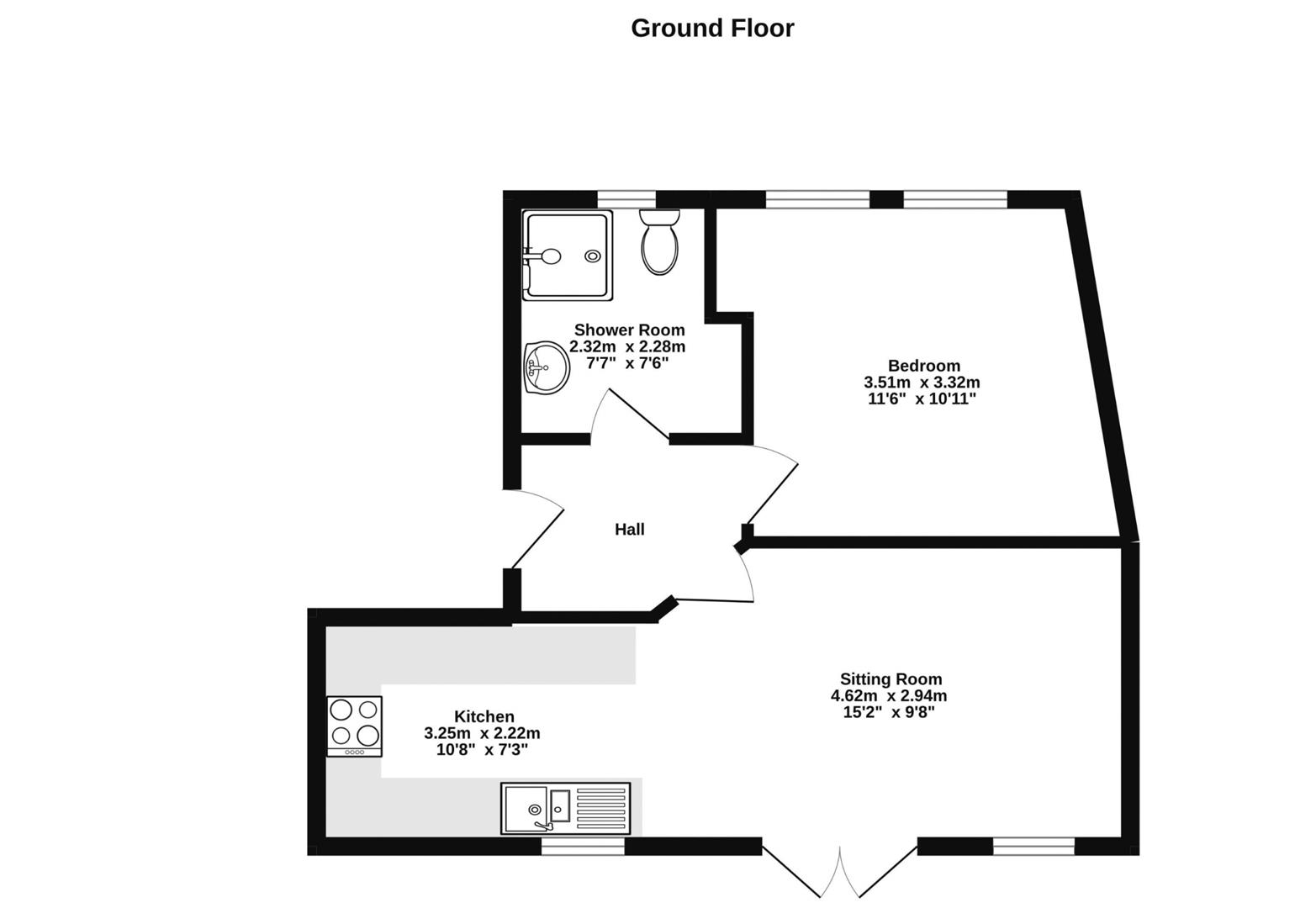 White Hart Lane, Wellington floorplan