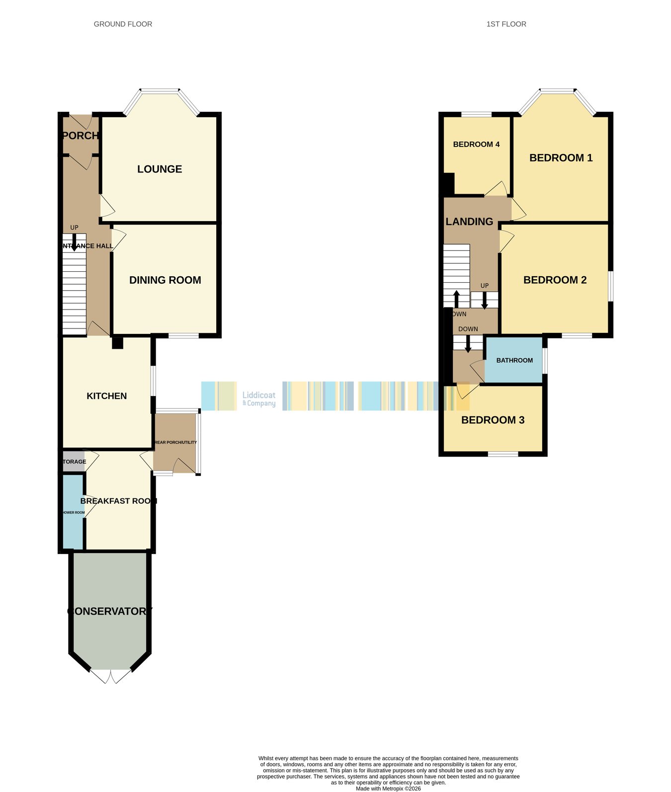 16, Highfield Avenue, St Austell floorplan