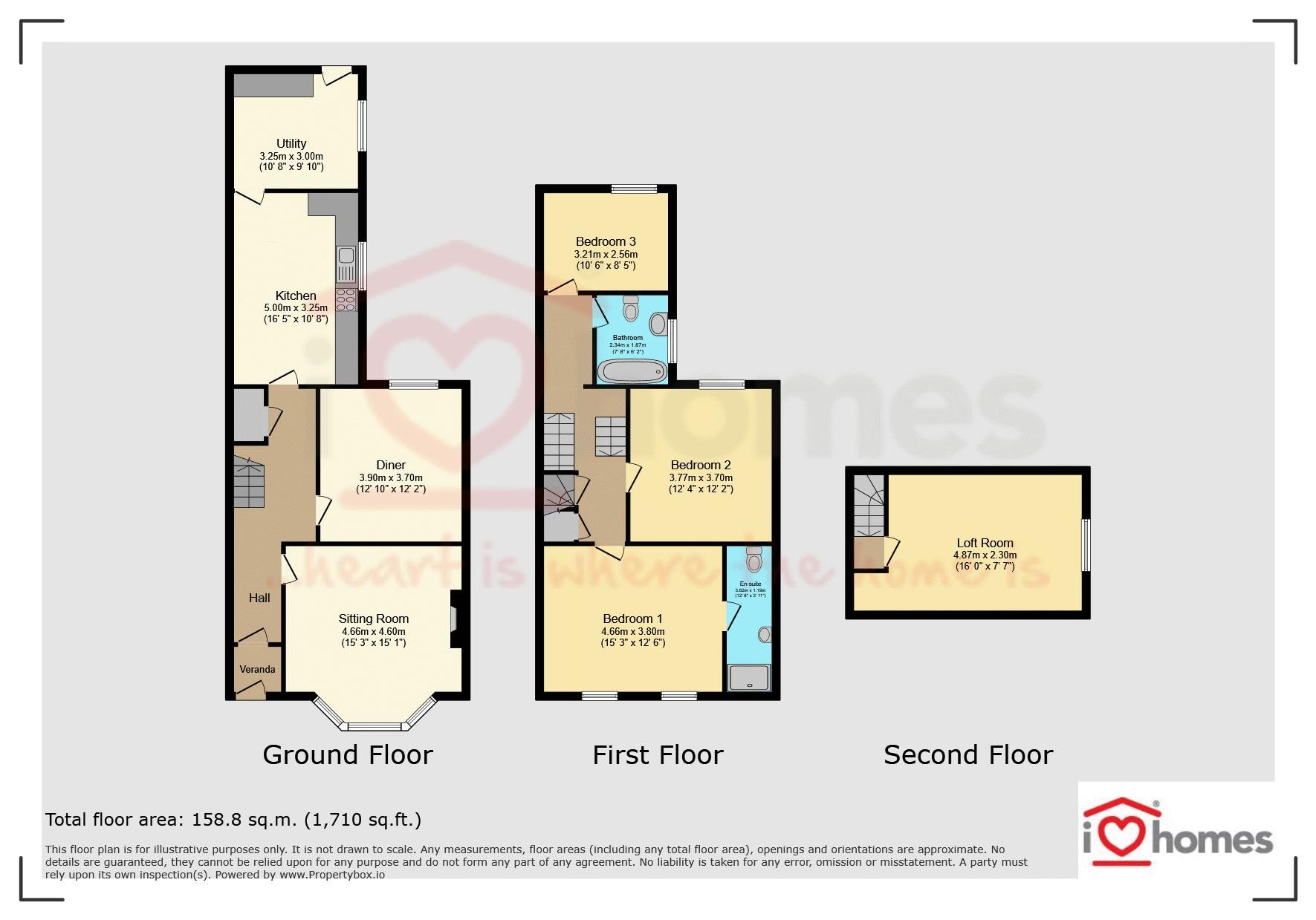 153, Birmingham Road, Walsall floorplan