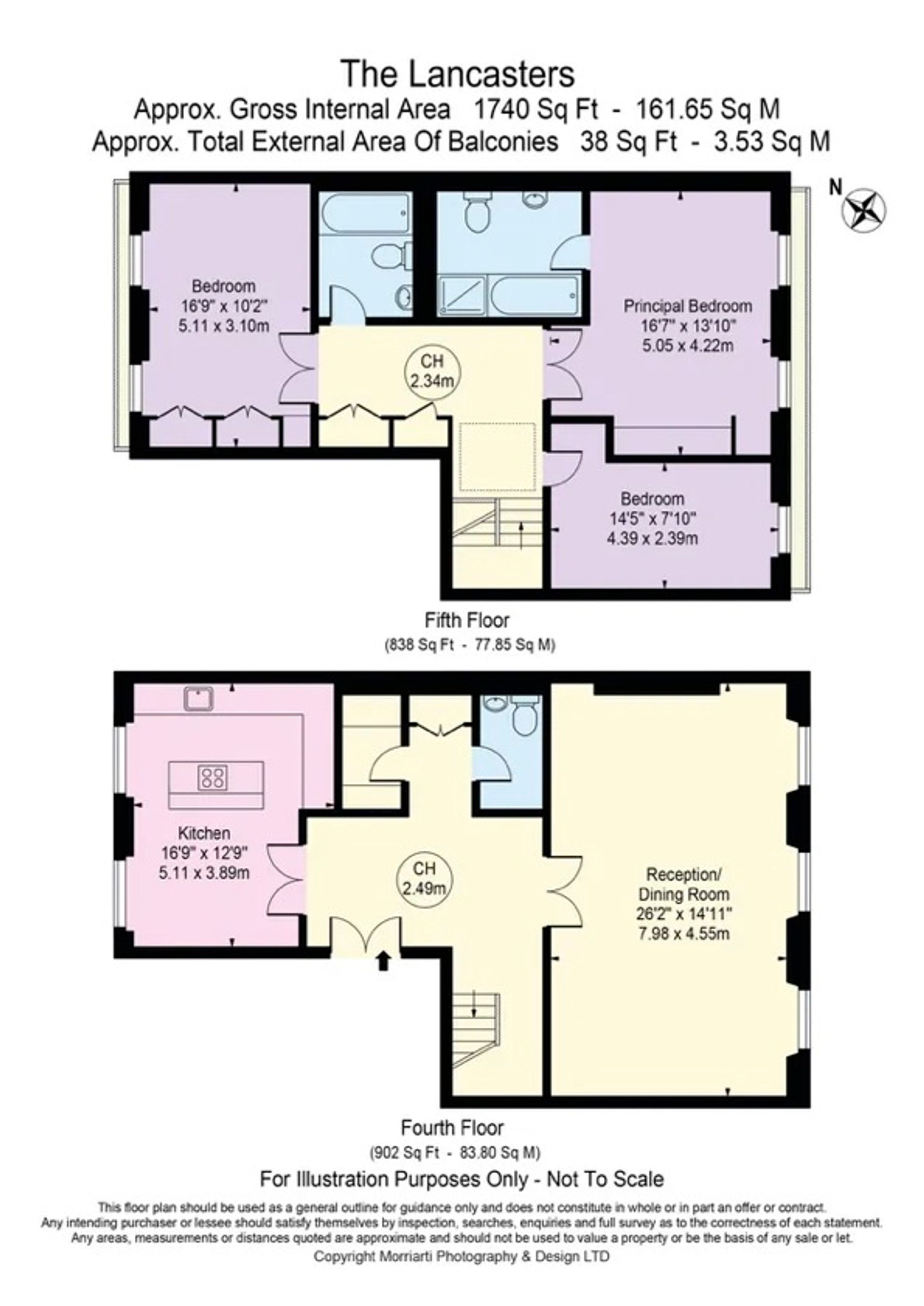 Flat 11, 79 Lancaster Gate, London floorplan