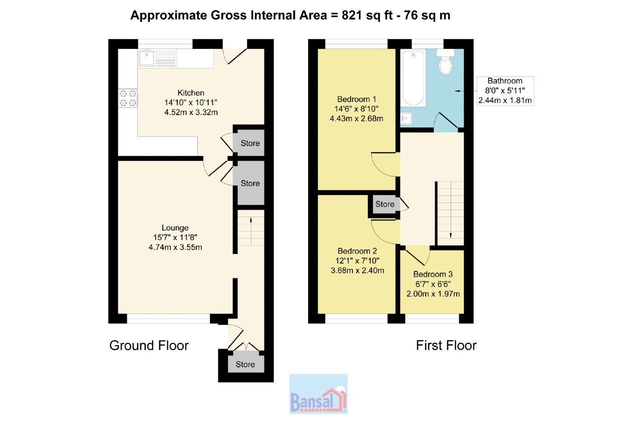 55, St James Lane, Coventry floorplan
