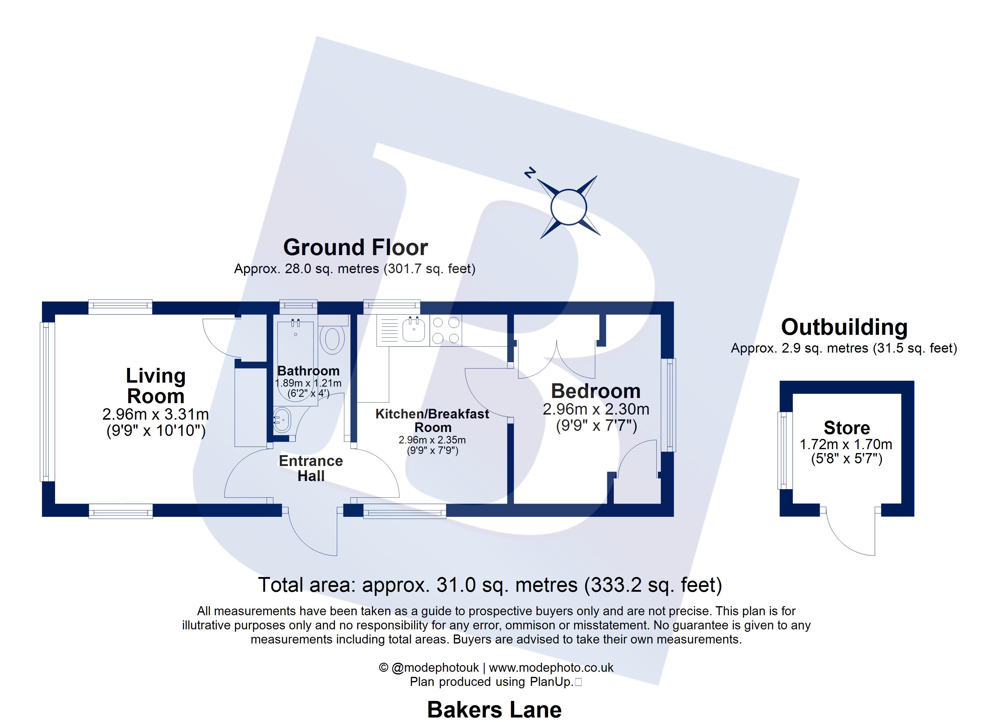72, Temple Grove Park, West Hanningfield floorplan