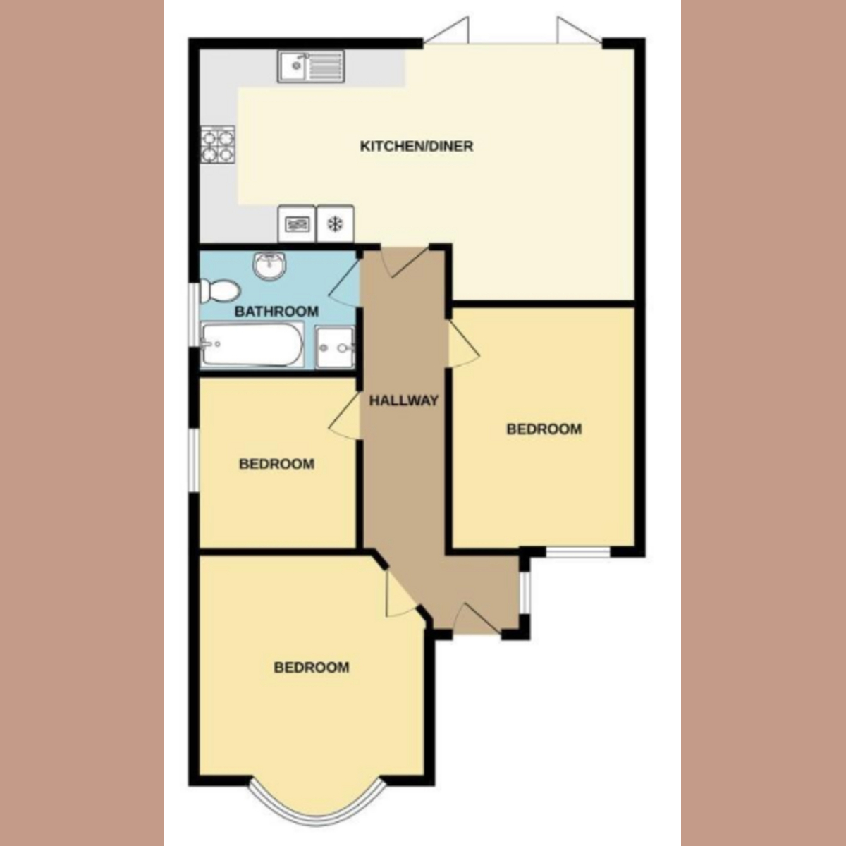 135, Blenheim Chase, Leigh-on-sea floorplan