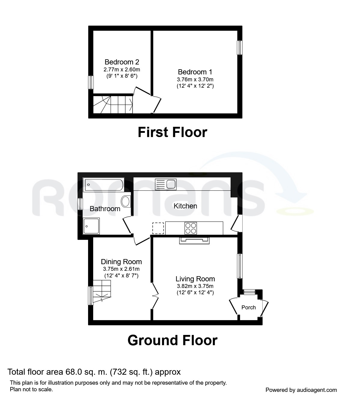 2 Bedrooms Detached house to rent in Providence Place, Midsomer Norton, Radstock BA3