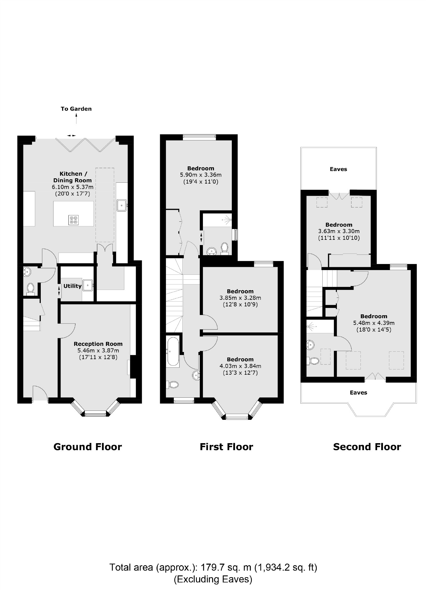 1, Tower Road, Strawberry Hill floorplan