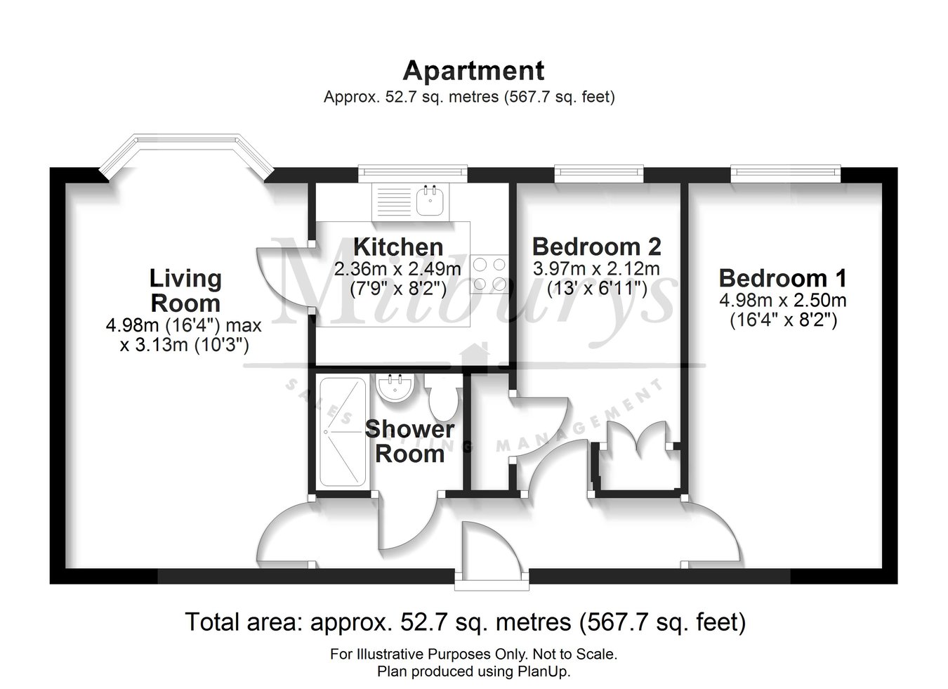 Tanners Court, Midland Way, Thornbury floorplan