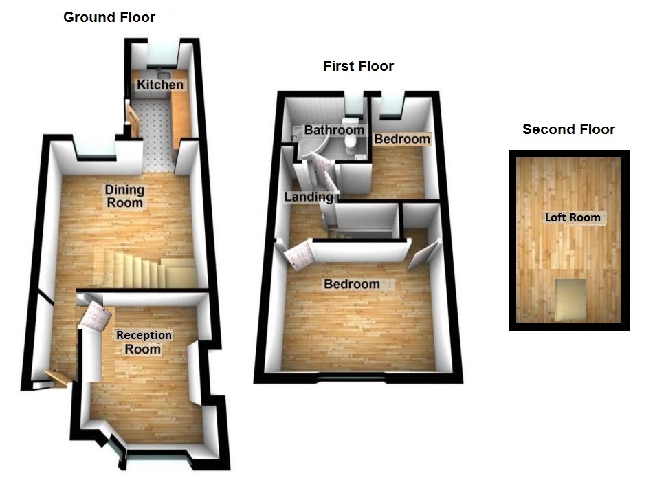 32, Northborough Road, London floorplan