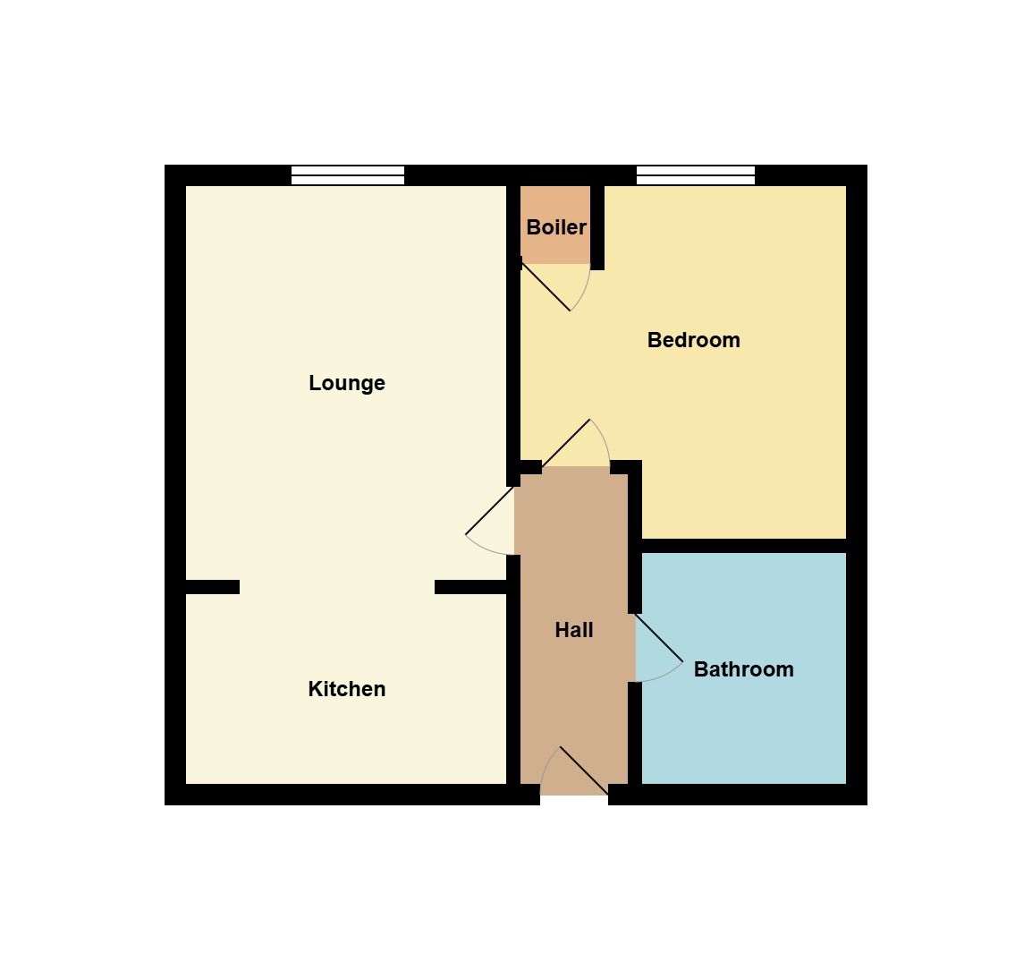 Junction Court Apartments,2, Station Road, Mountain Ash floorplan