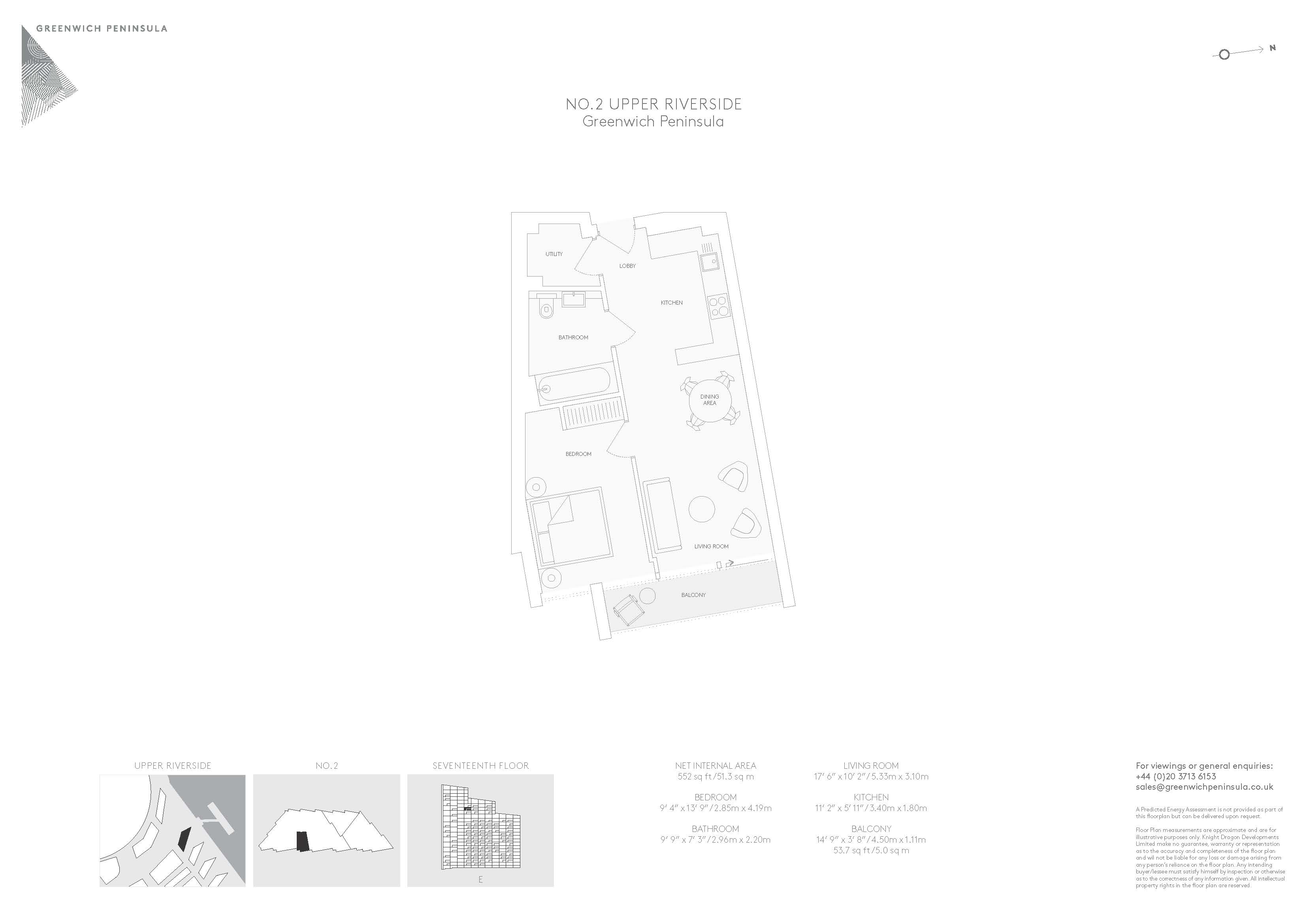 2 UPPER RIVERSIDE, Cutter Lane, London floorplan
