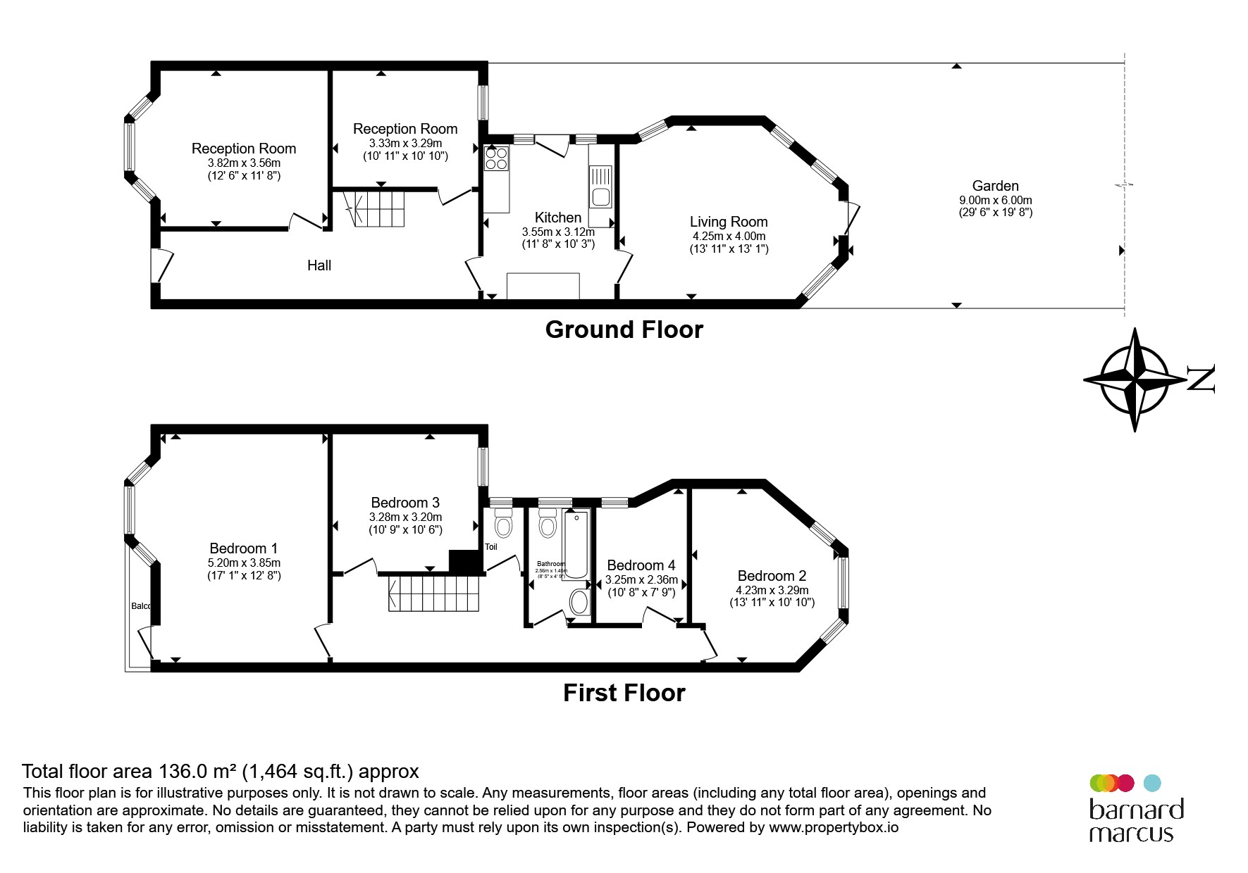 60, Woodside Road, London floorplan