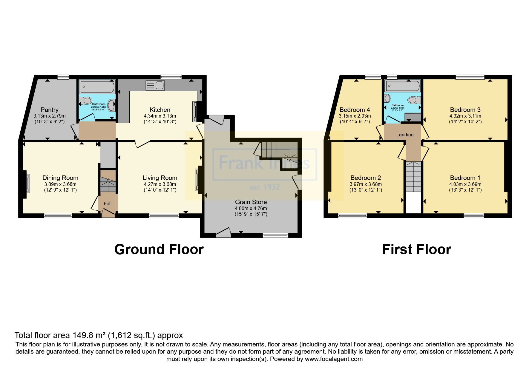 51, Far Street, Loughborough floorplan