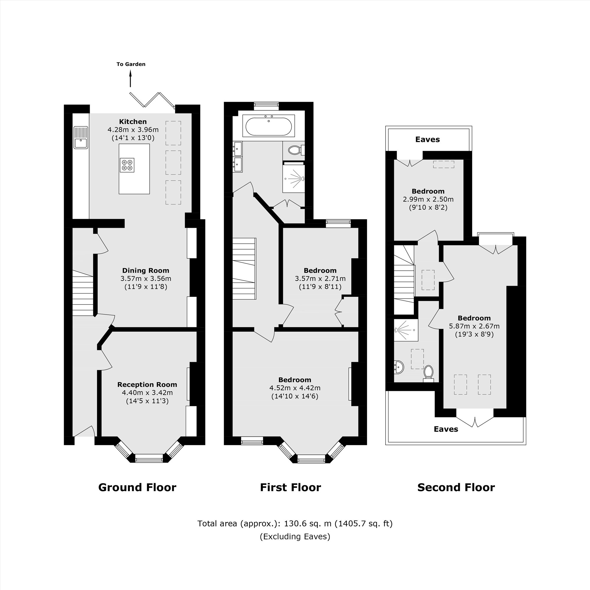 59, Okeburn Road, London floorplan