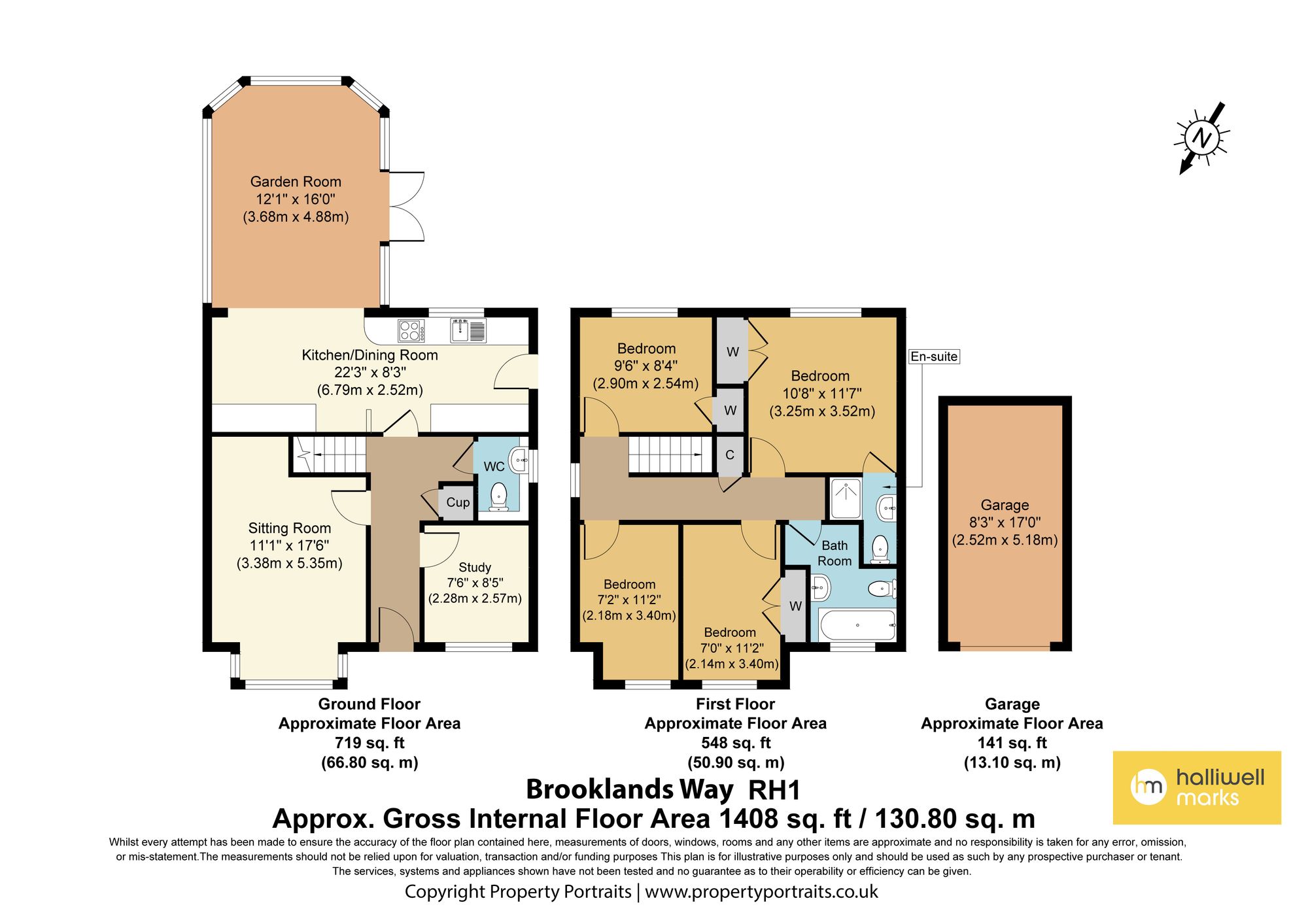 56 Brooklands Way, Redhill floorplan