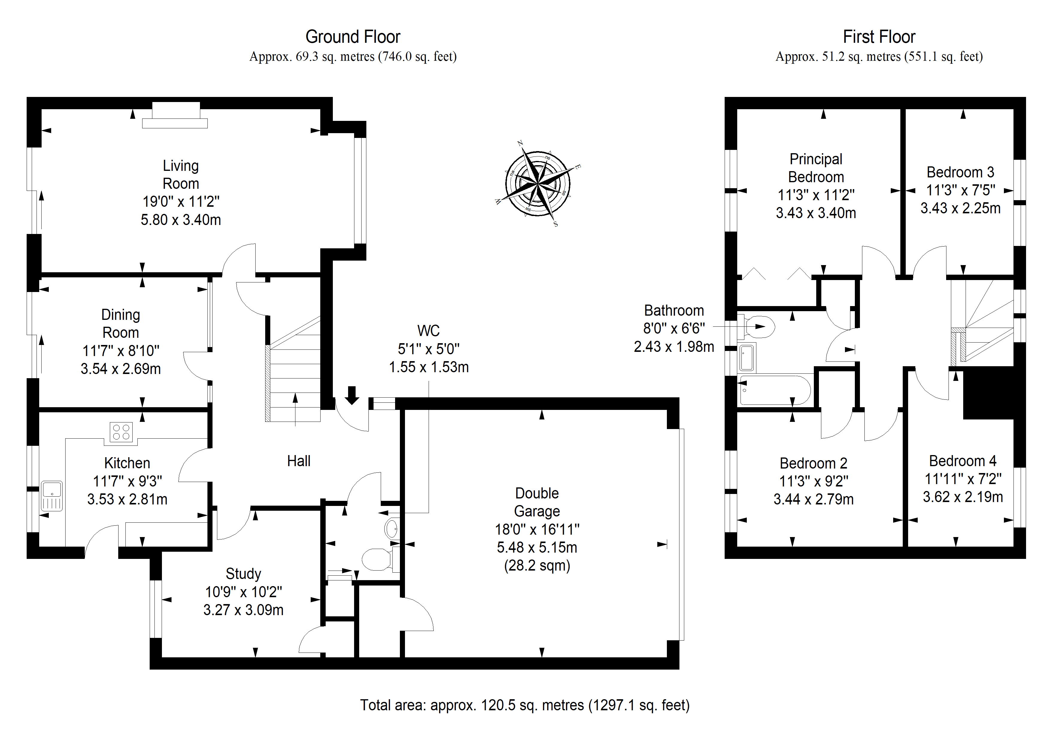 6, Winton Drive, Edinburgh floorplan