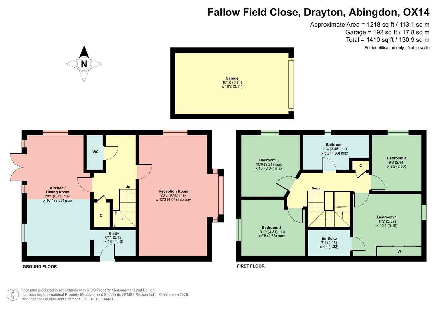 1, Fallow Field Close, Abingdon floorplan