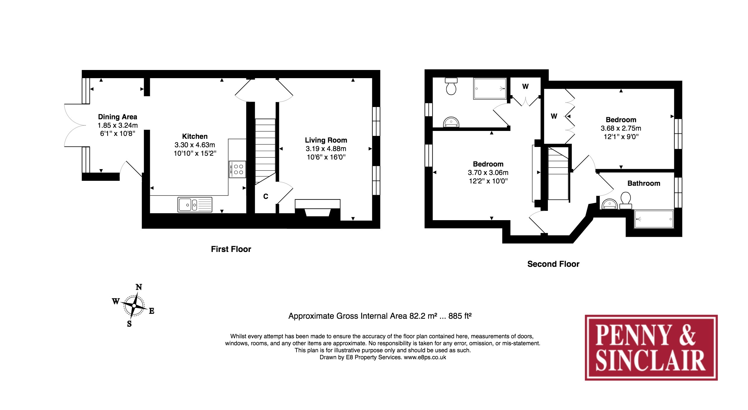 St. Clements Street, Oxford floorplan