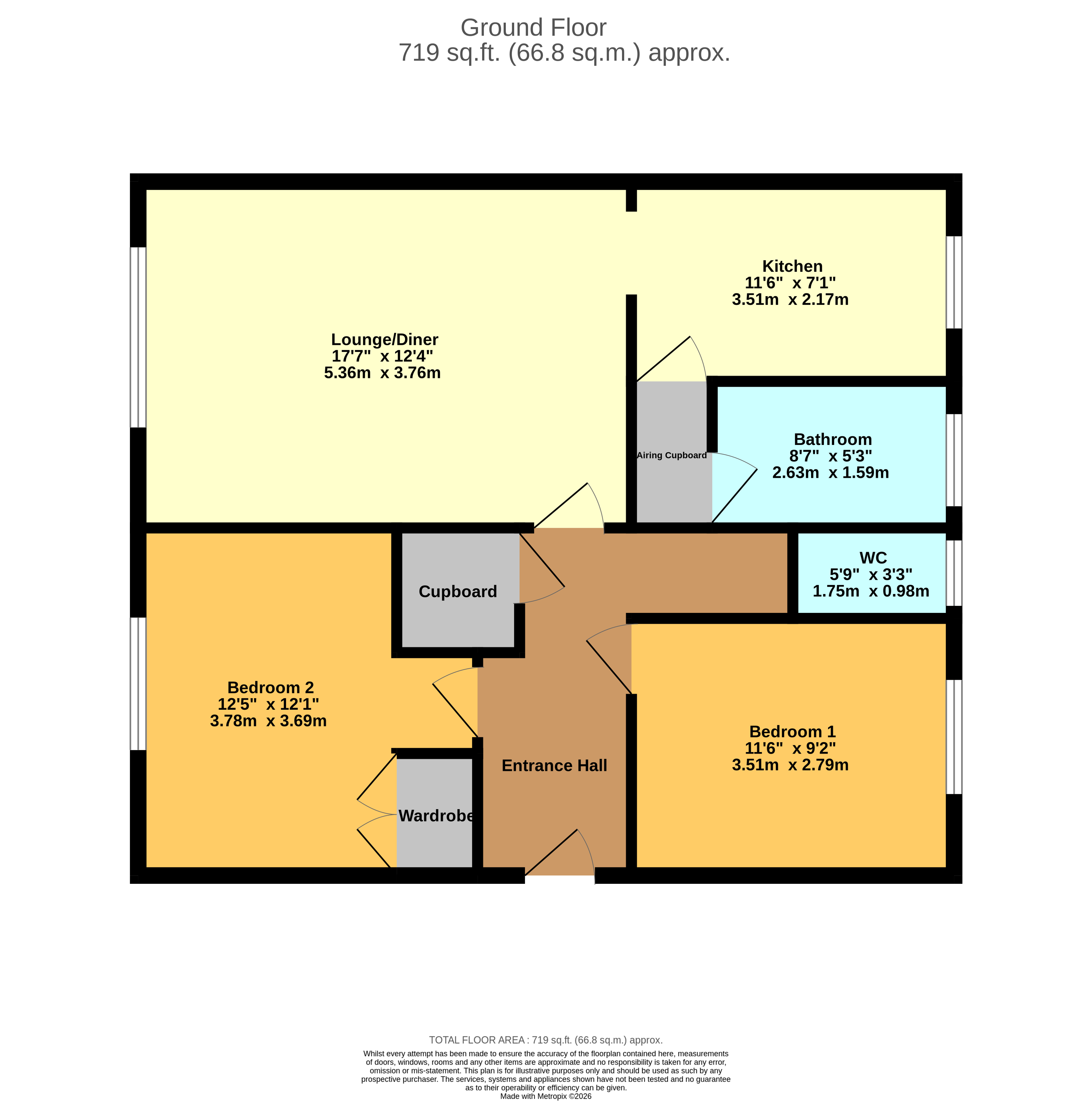 20, Limehurst Avenue, Wolverhampton floorplan