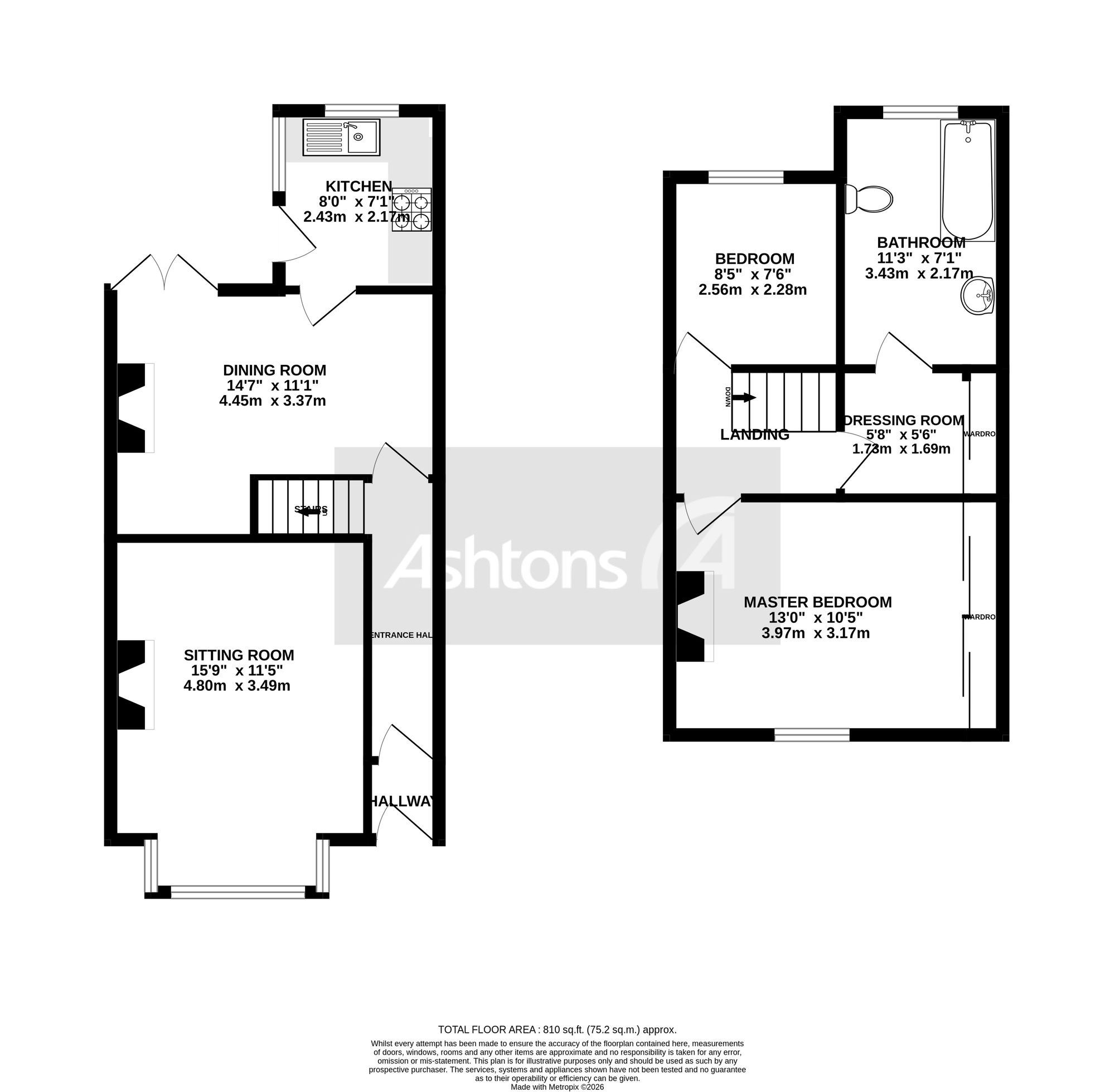 381 St. Helens Road, Leigh floorplan