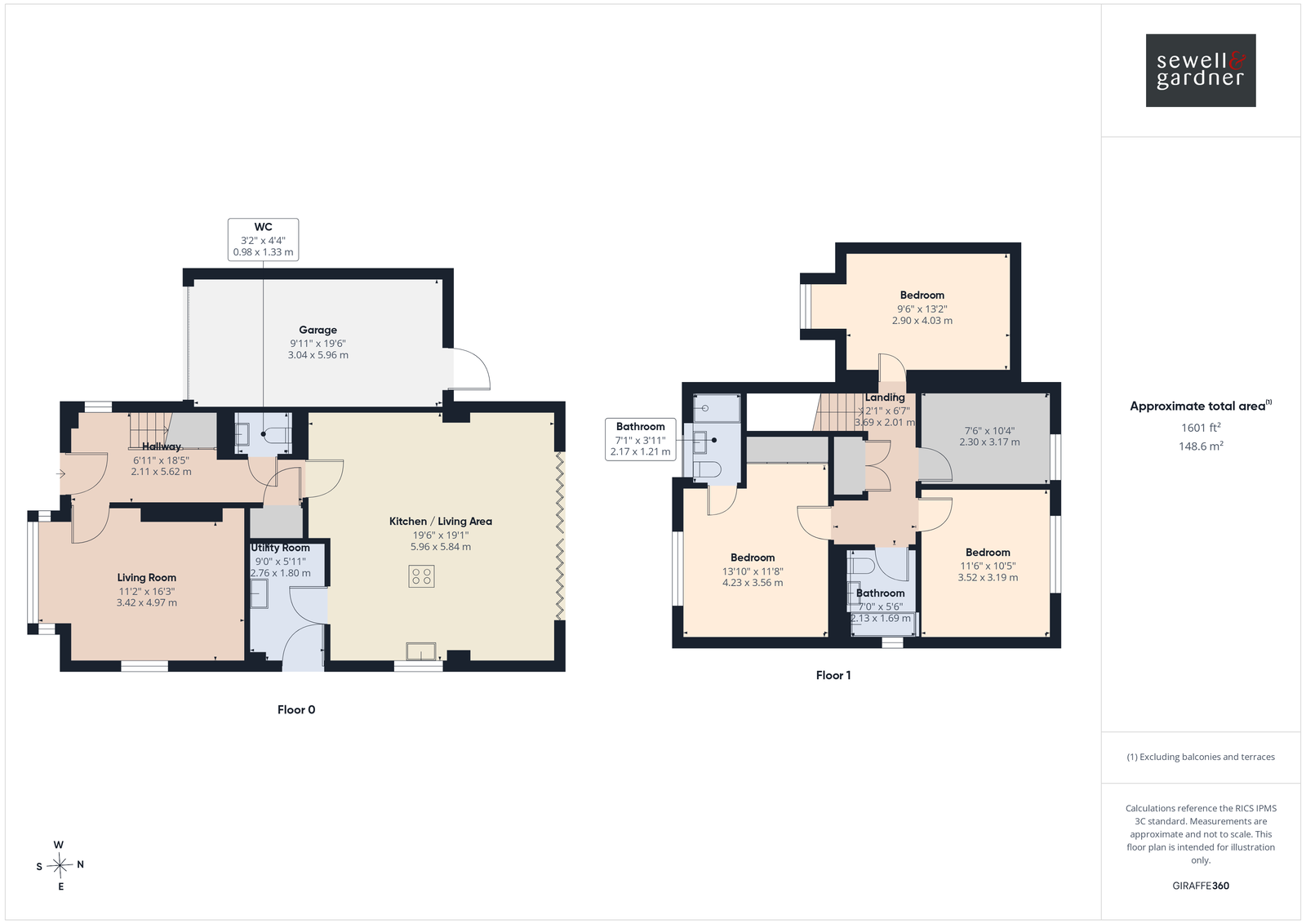 11, Killingdown Farm Way, Croxley Green floorplan