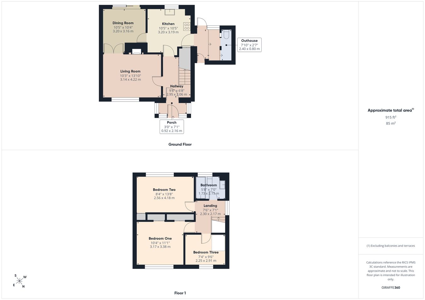 28, Coates Road, Southampton floorplan