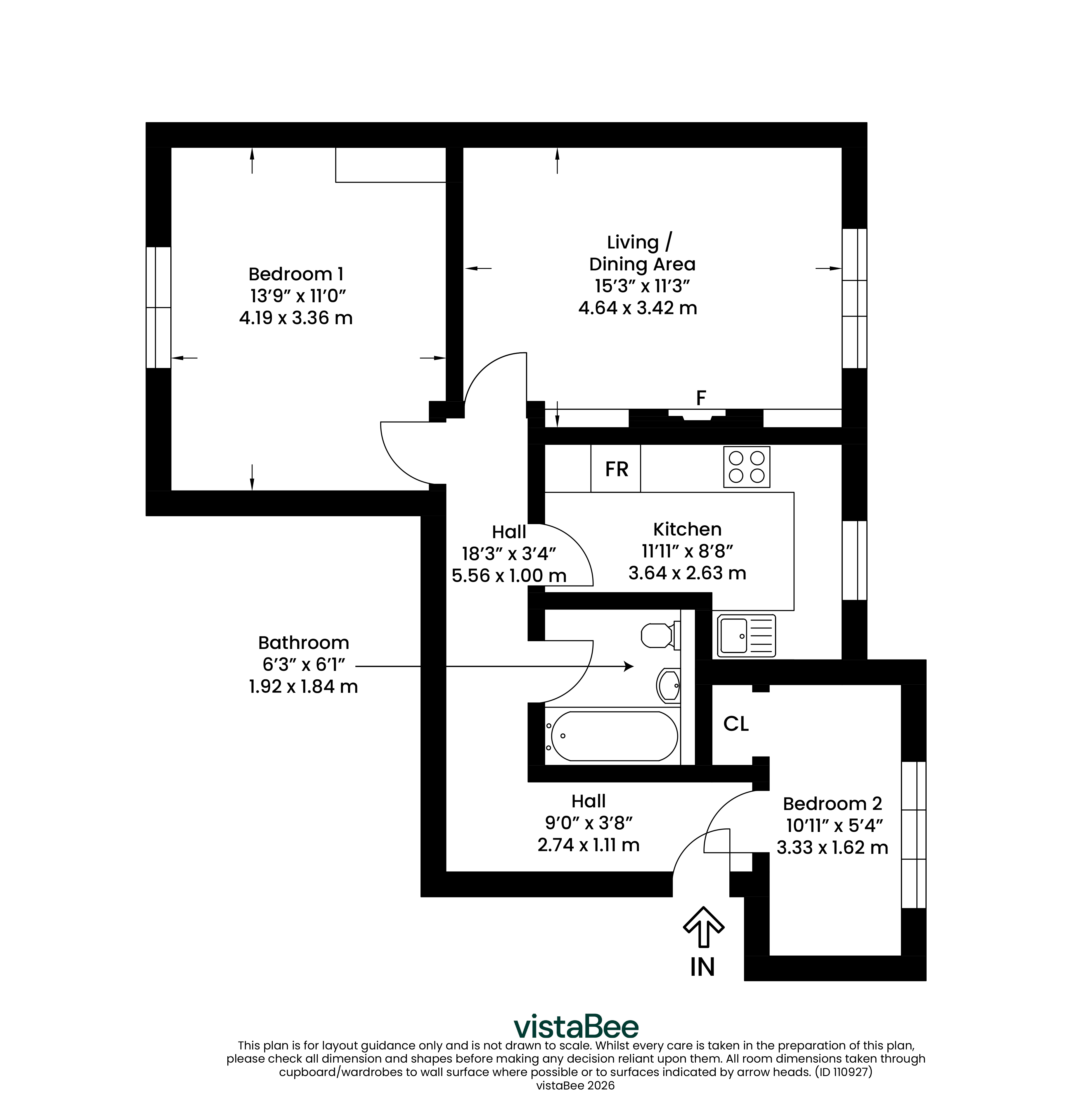 1/2, 31b, Lyoncross Road, Lanarkshire floorplan