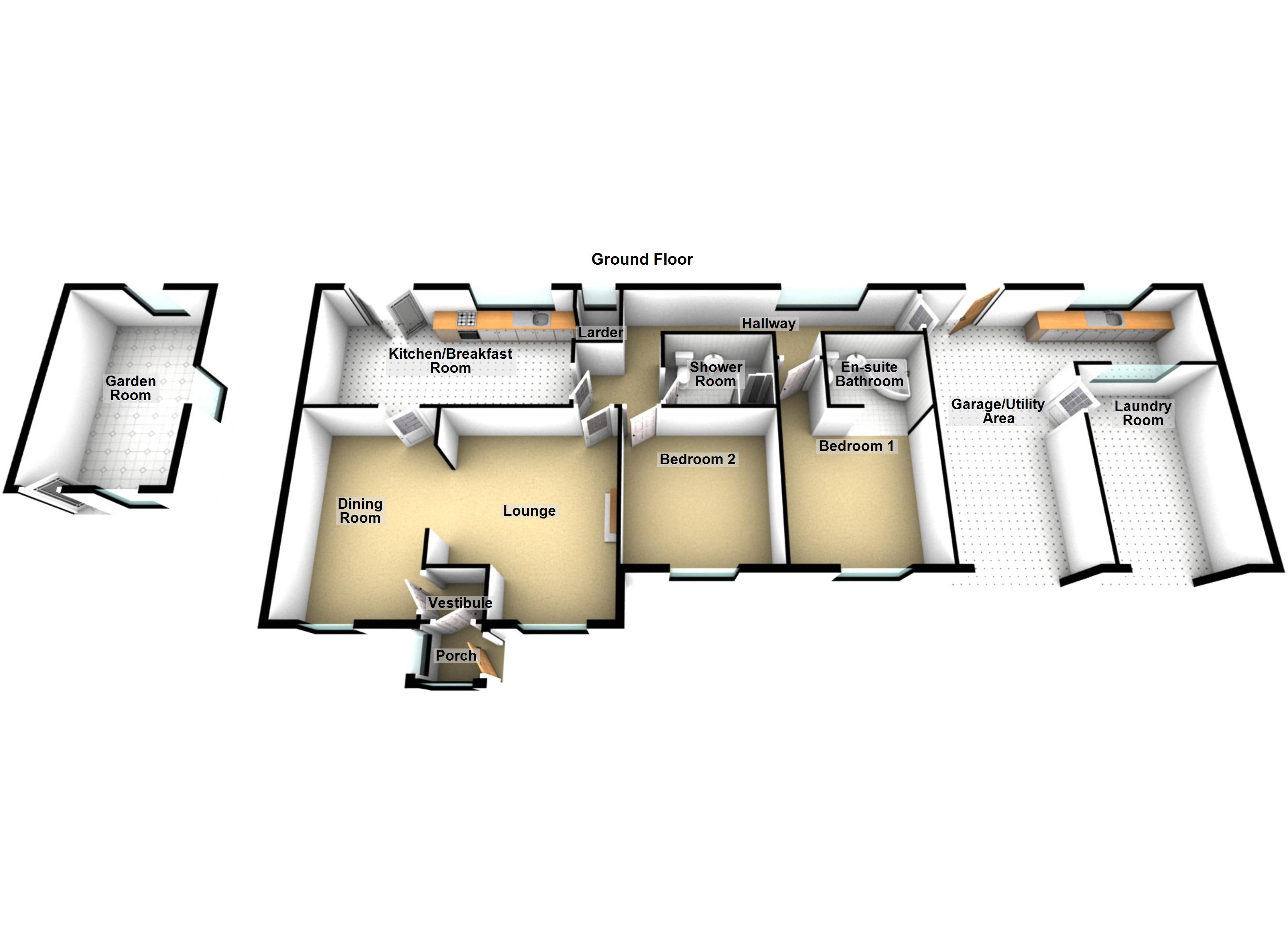Five Farthings, 2, Mid Friarton Cottages, Perth floorplan