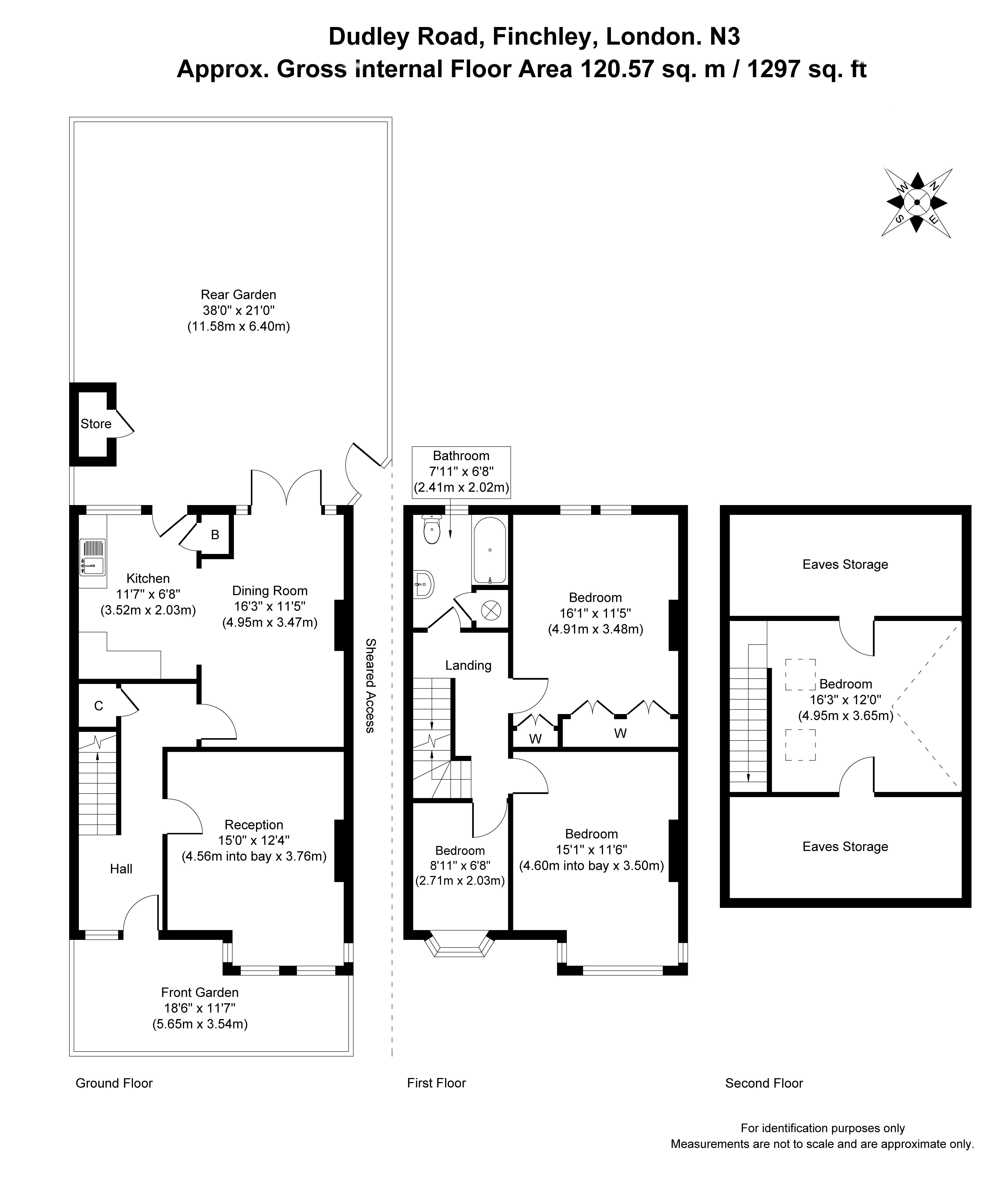 3, Dudley Road, London floorplan