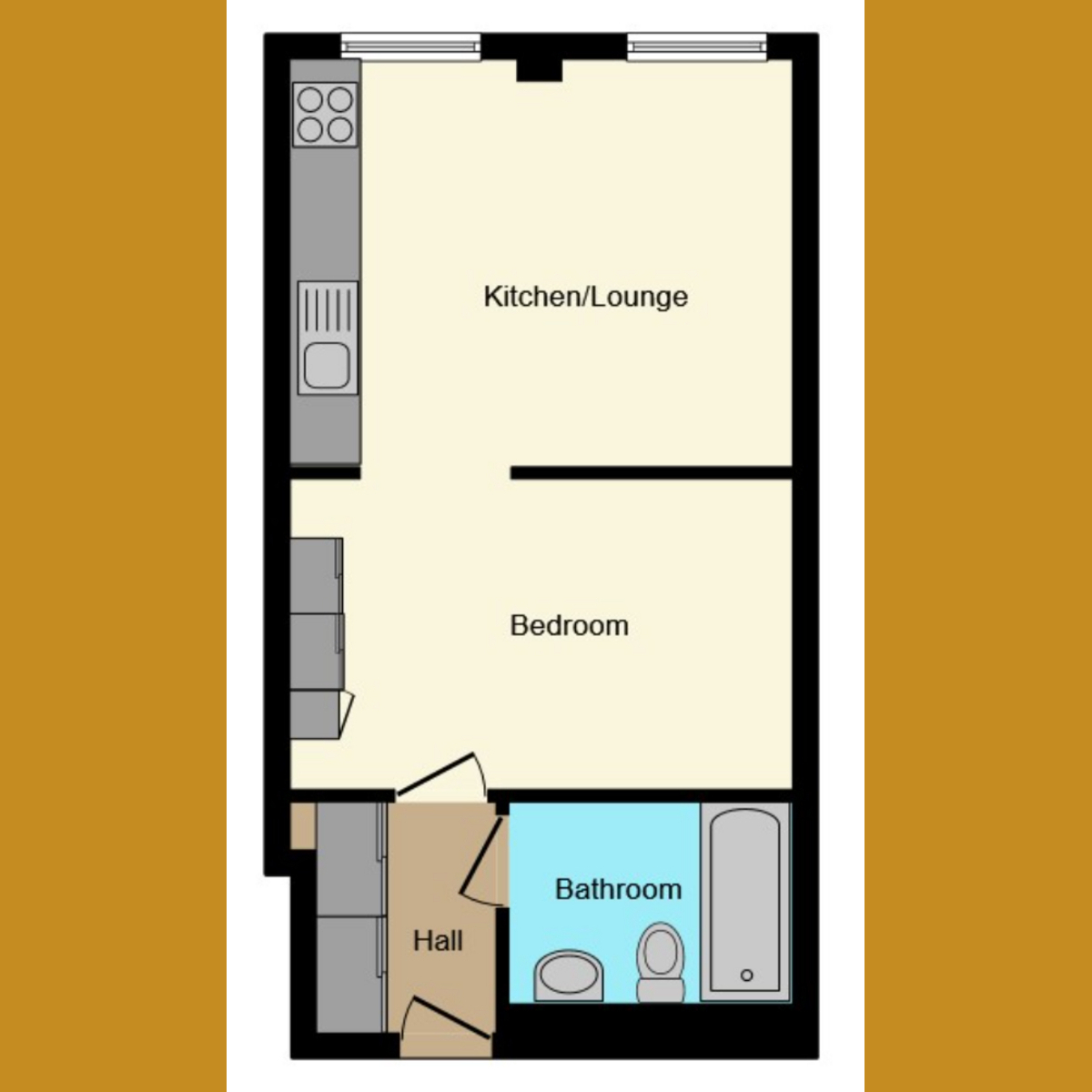 Alexandra Street, SouthendOnSea SS1, 1 bedroom flat for sale
