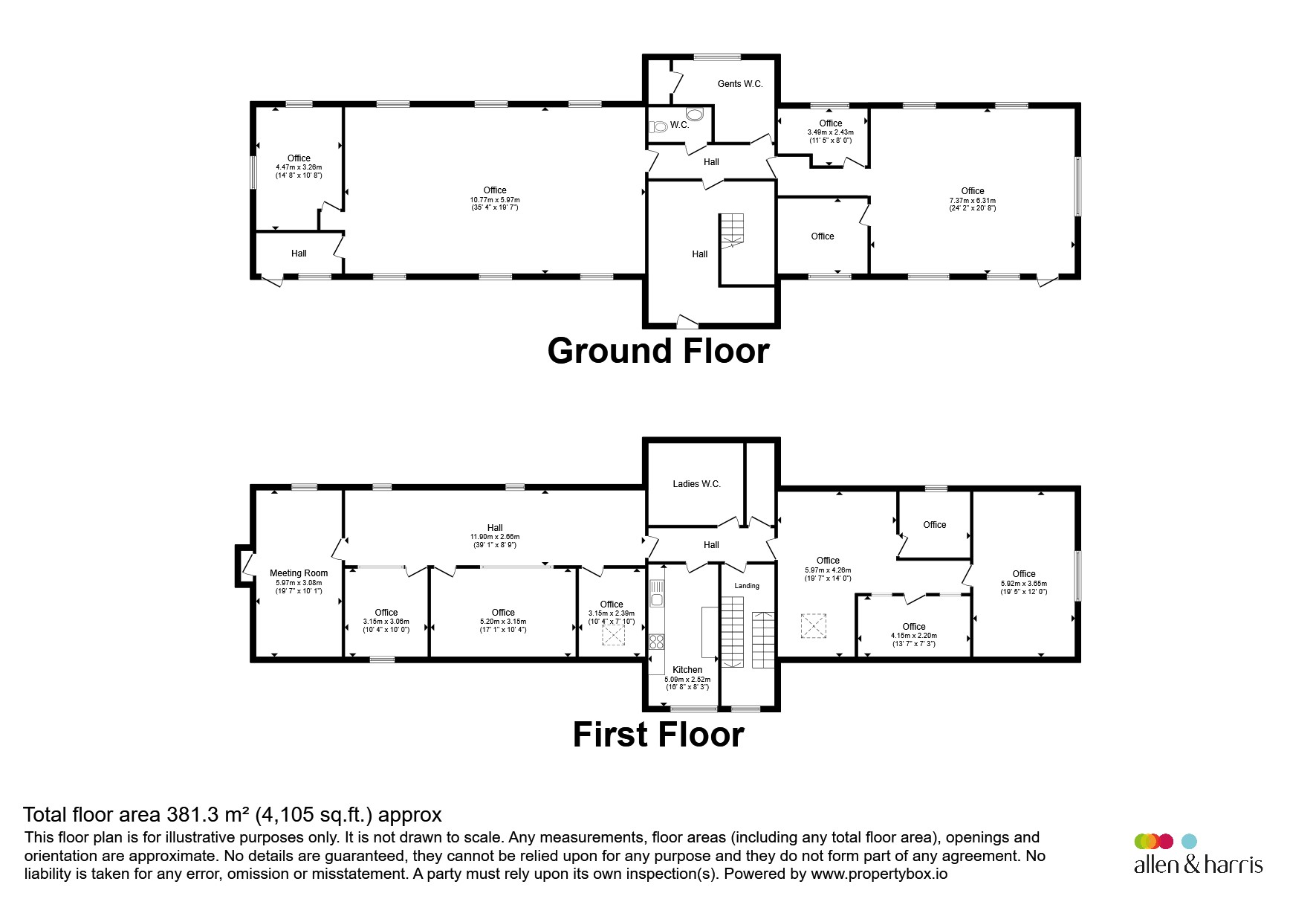 The Office Barn, Sugworth Lane, Abingdon floorplan
