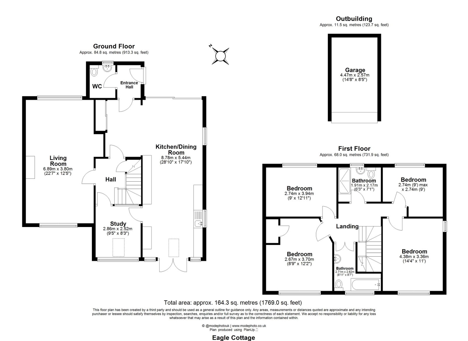 Eagle Cottage, Main Road, Chelmsford floorplan