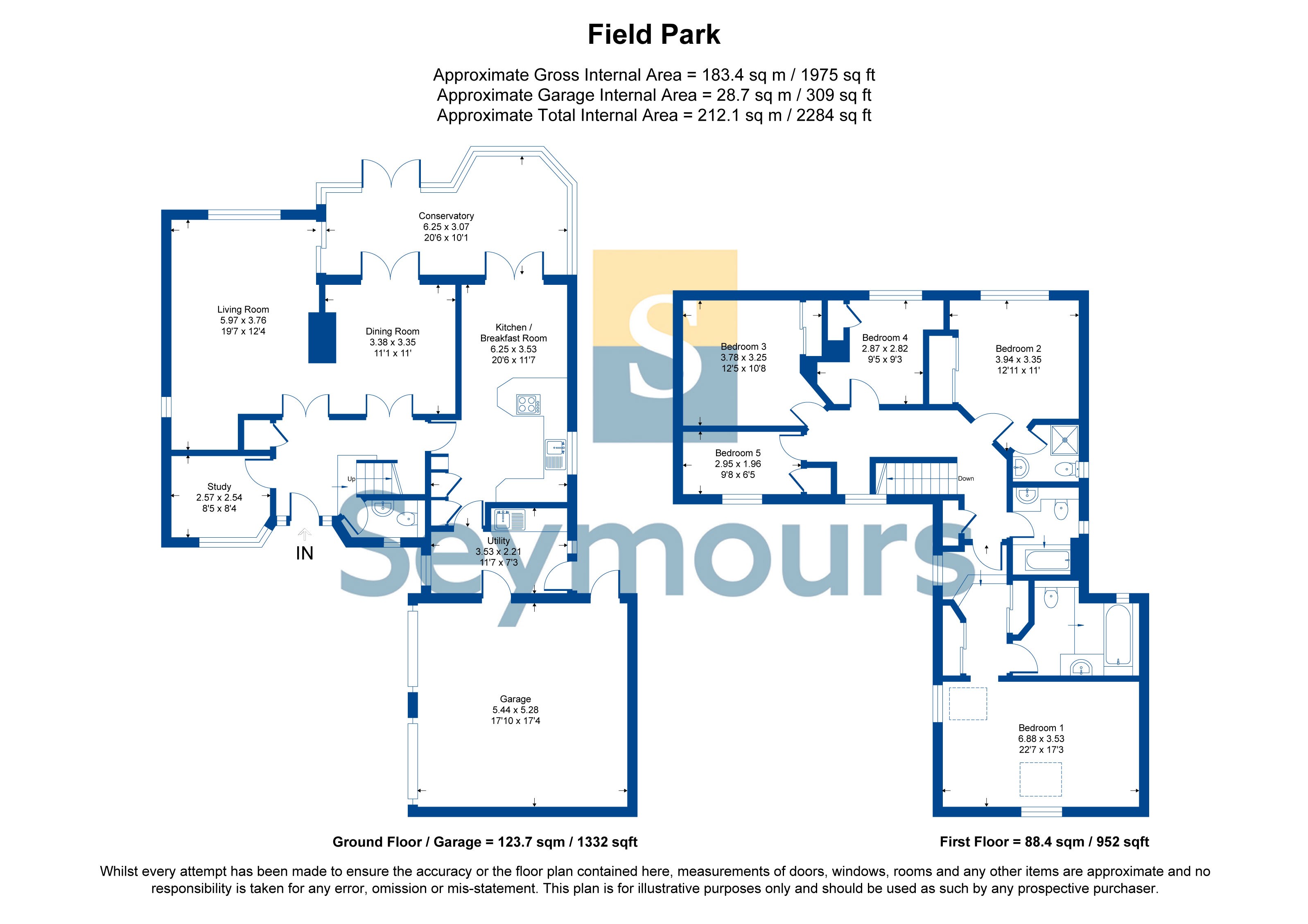 34, Field Park, Bracknell floorplan