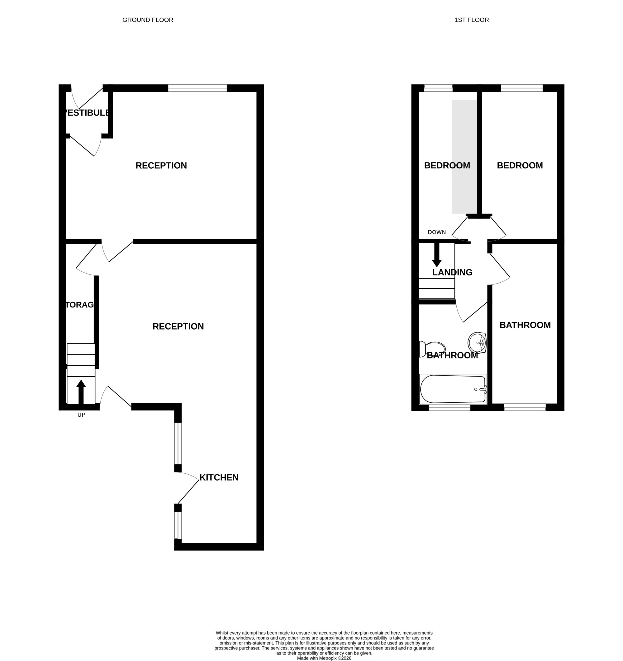21, Tunbridge Street, Preston floorplan