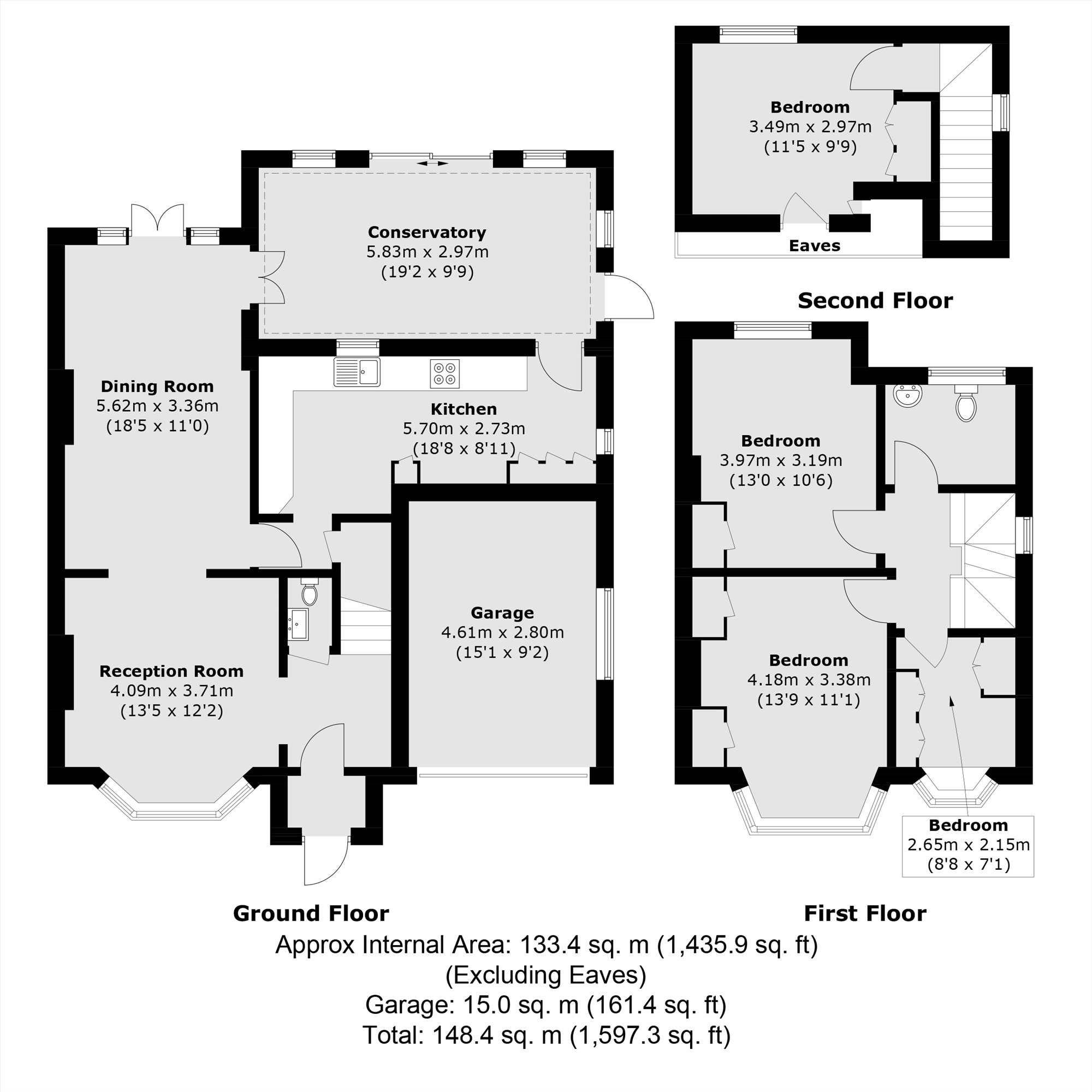 Egerton Road, Twickenham floorplan