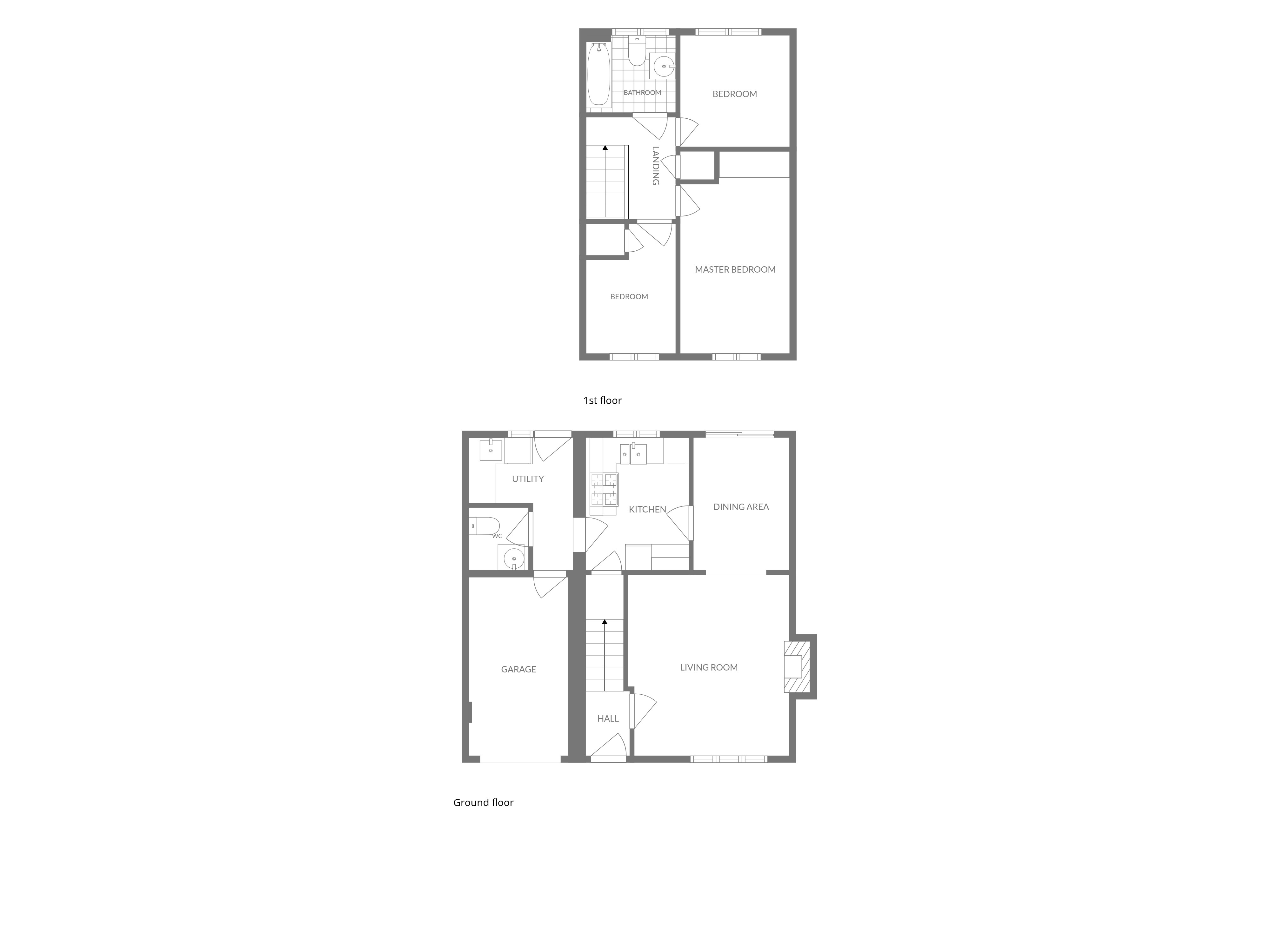 Cranberry Close, Nottingham floorplan