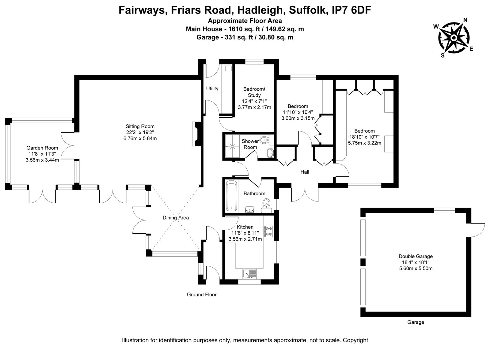 Fairways, Friars Road, Ipswich floorplan