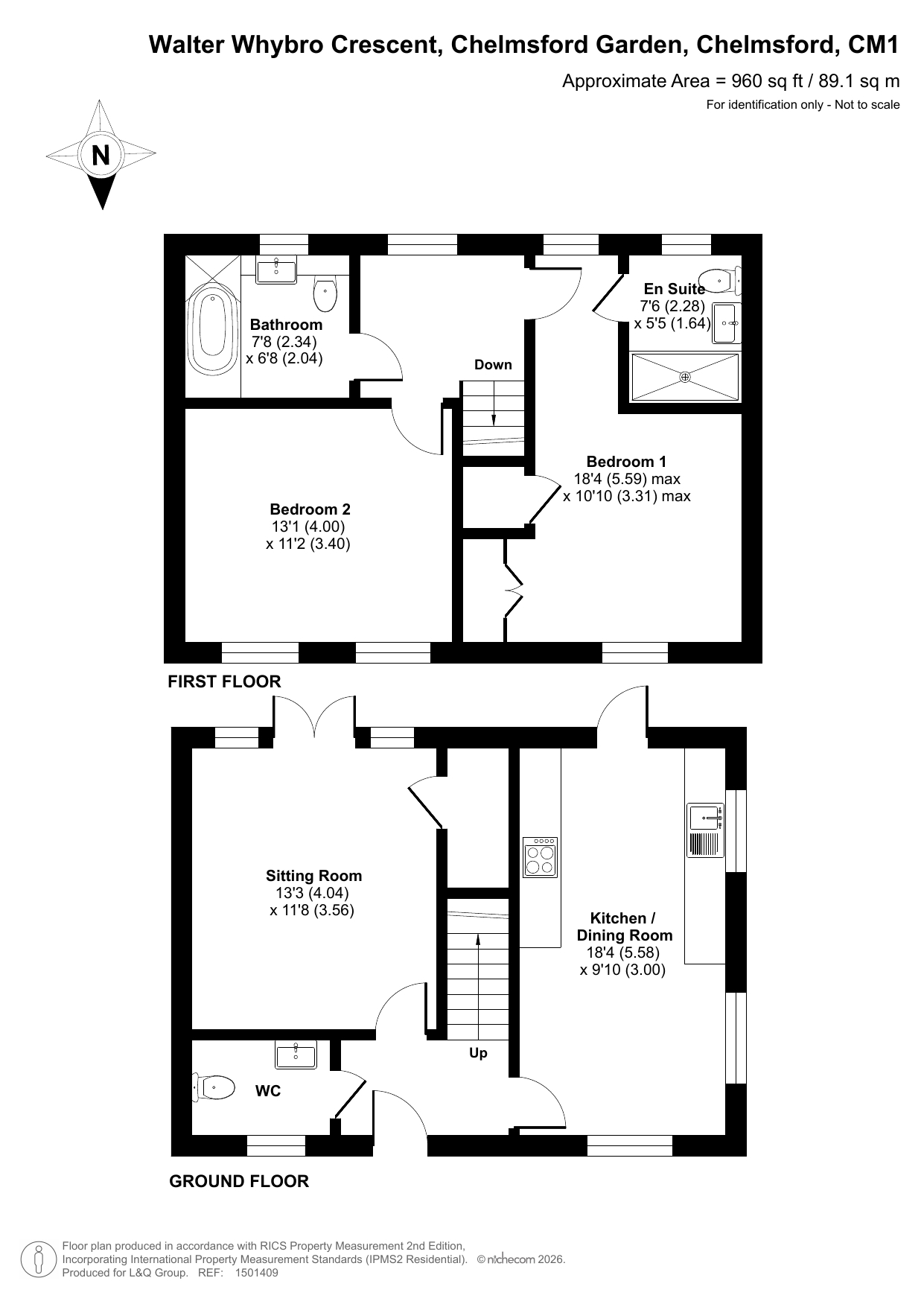 Walter Whybro Crescent, Chelmsford floorplan